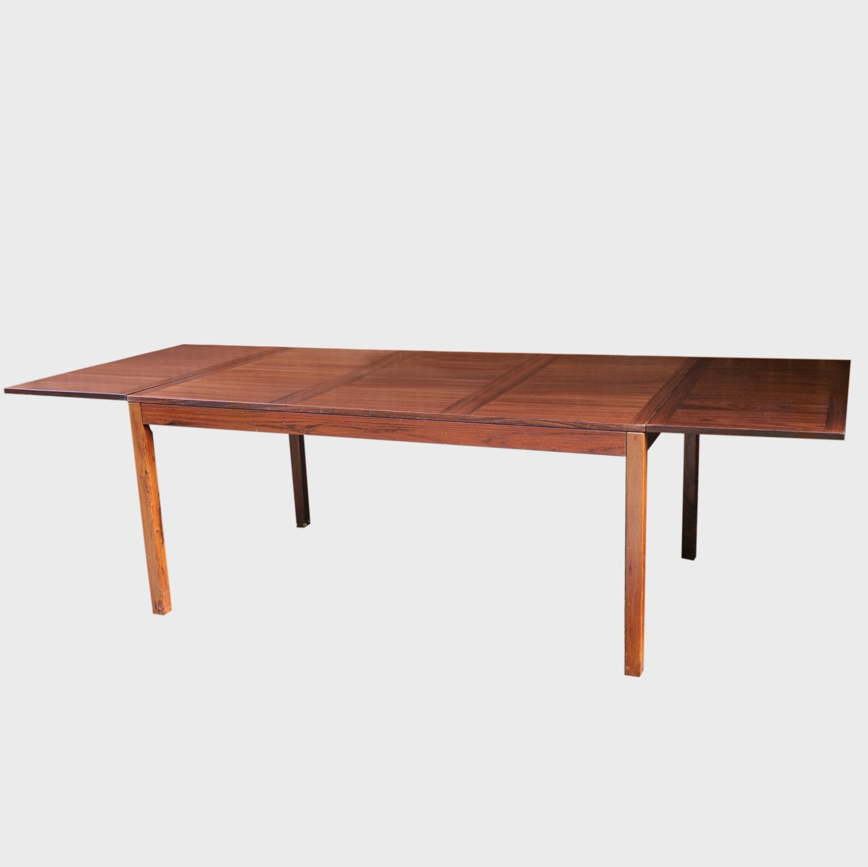 Mid-Century Extending Rosewood Dining Table By Vejle Stole