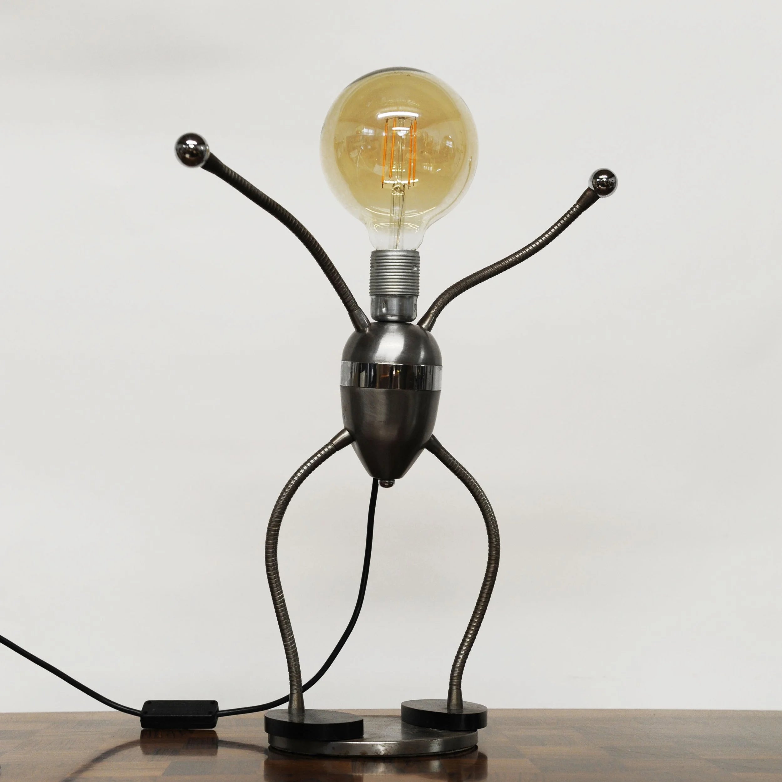 A Christopher Wray "Robot" Desk Lamp with Articulated Arms, 1970s