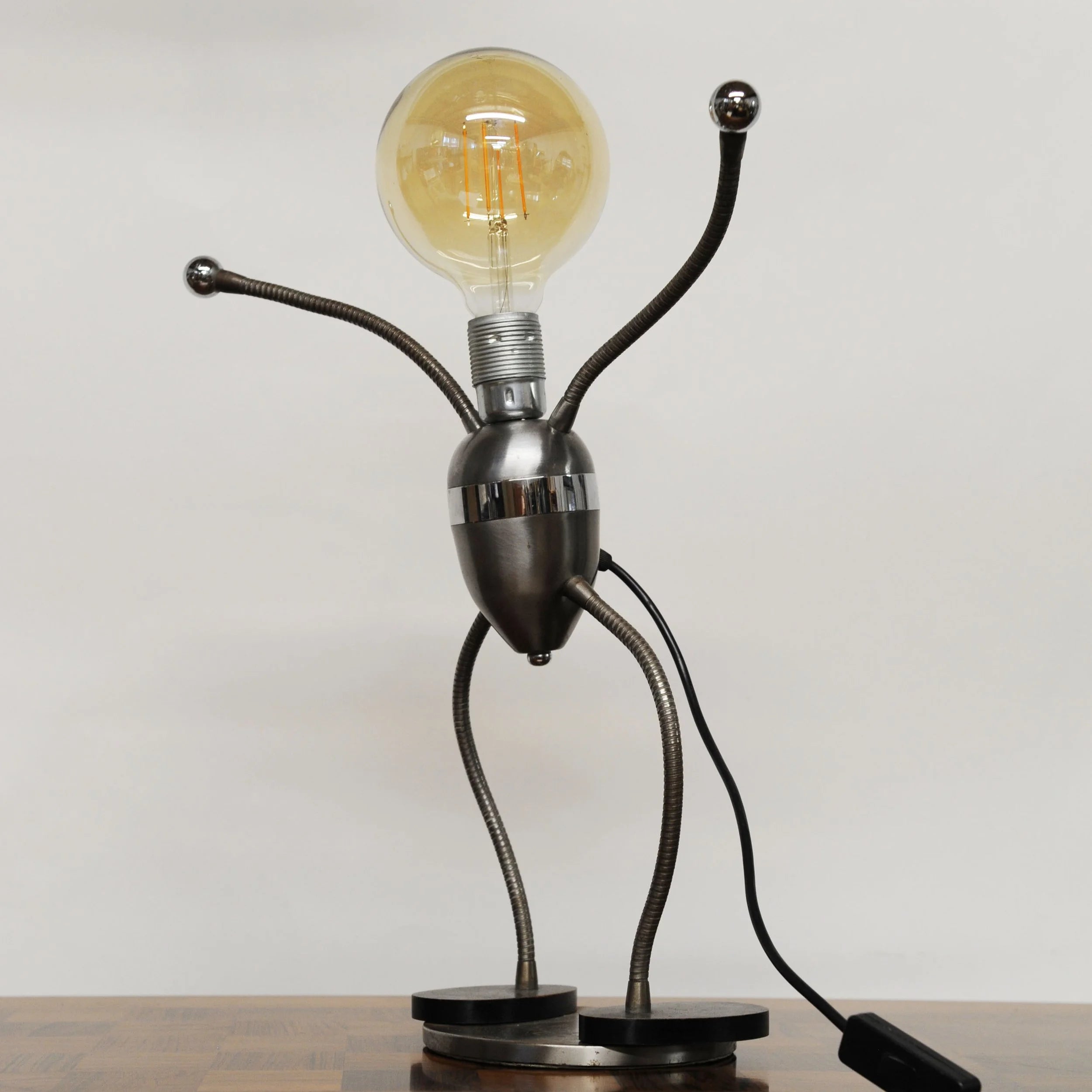 A Christopher Wray "Robot" Desk Lamp with Articulated Arms, 1970s