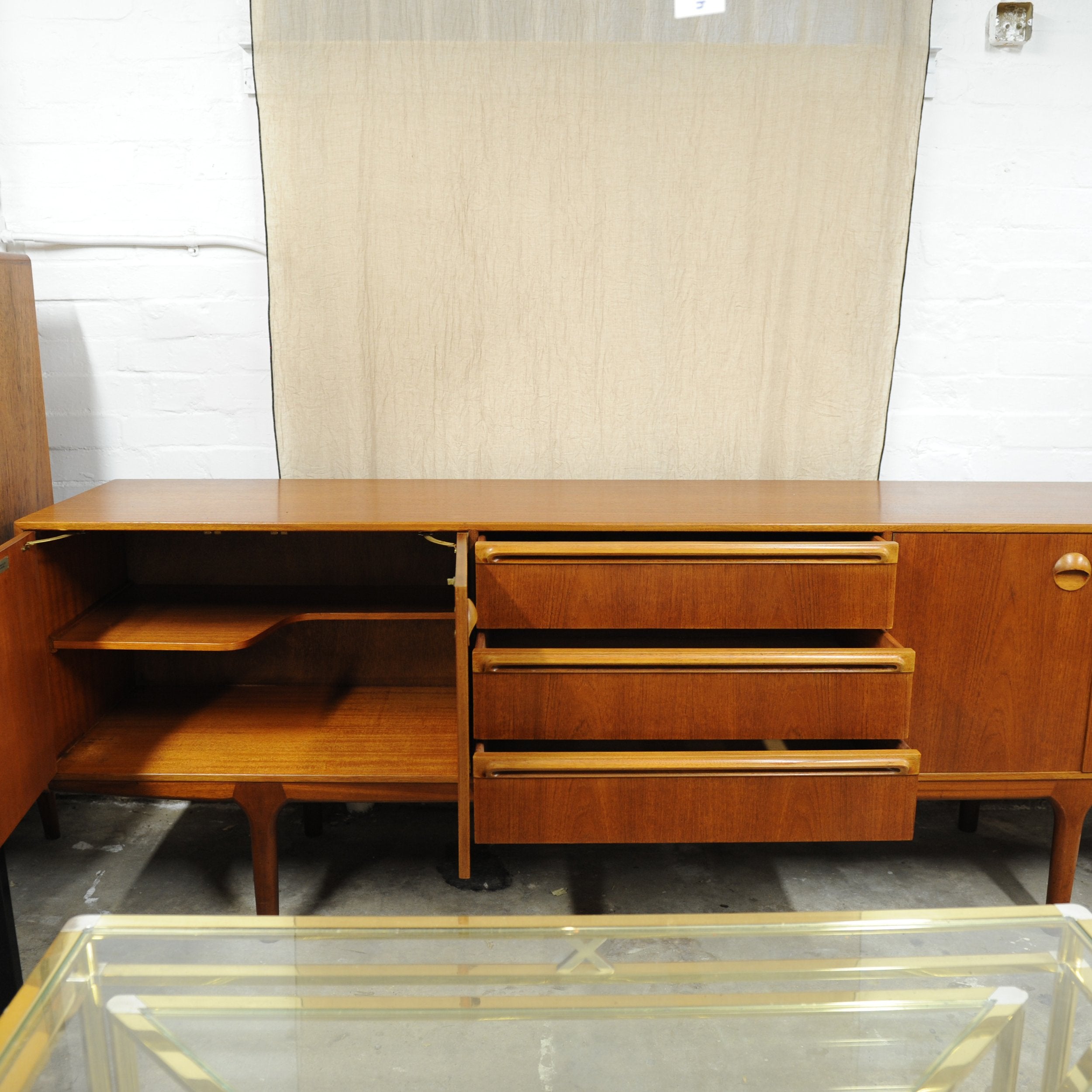 Vintage Teak Sideboard by Tom Robertson for McIntosh, 1960s