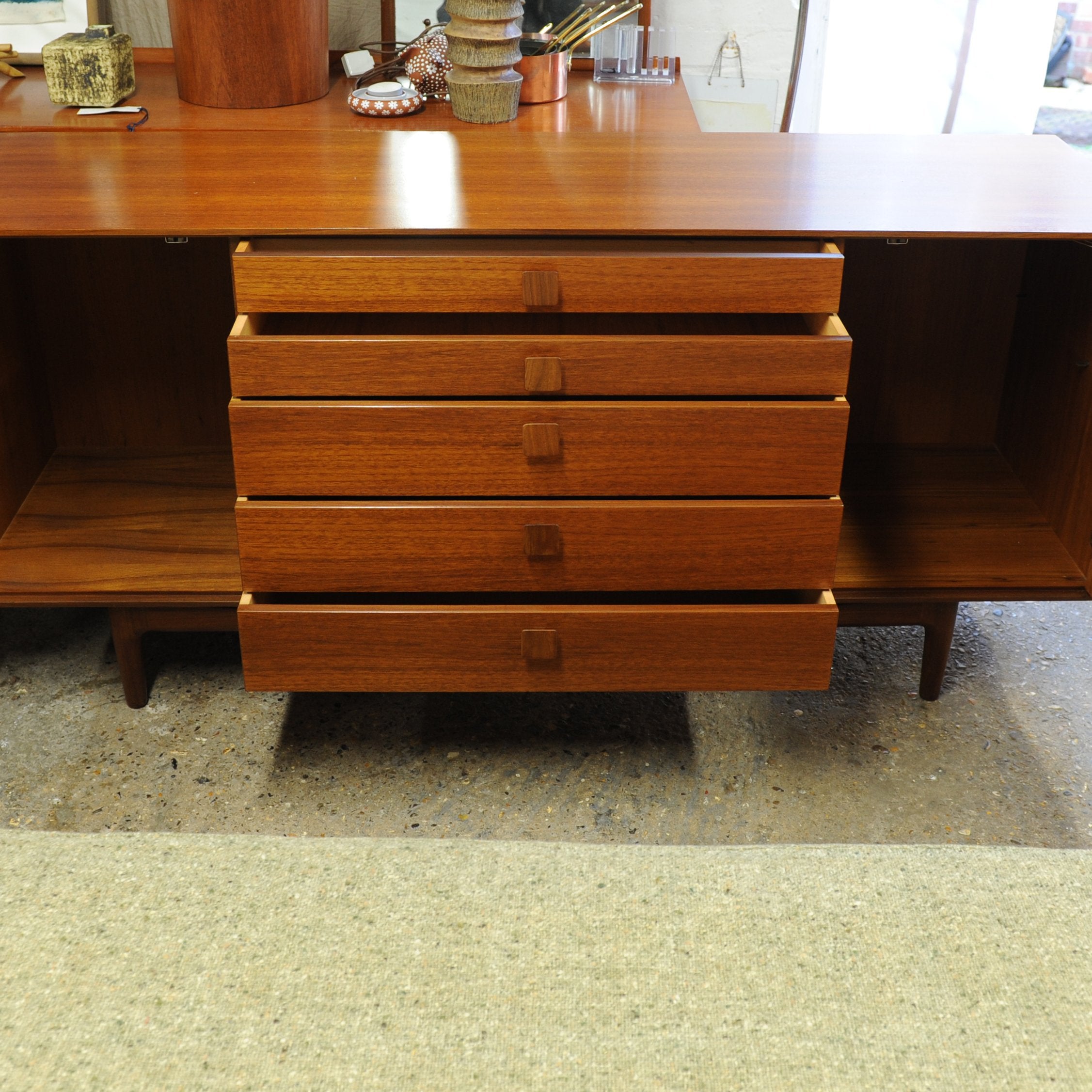 Compact Teak Sideboard by Kofod Larsen for G-Plan, 1960s