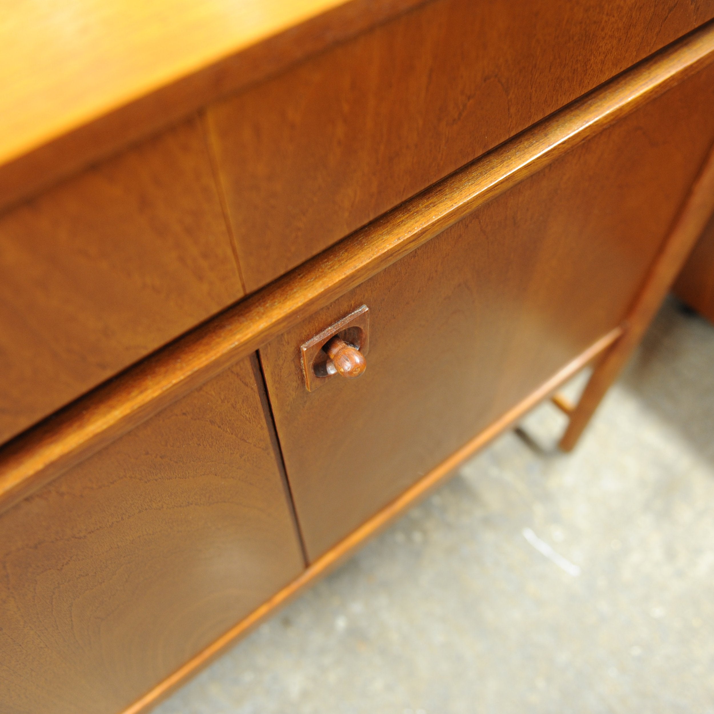 Mid-Century Teak Sideboard/ Credenza by McIntosh, 1960s