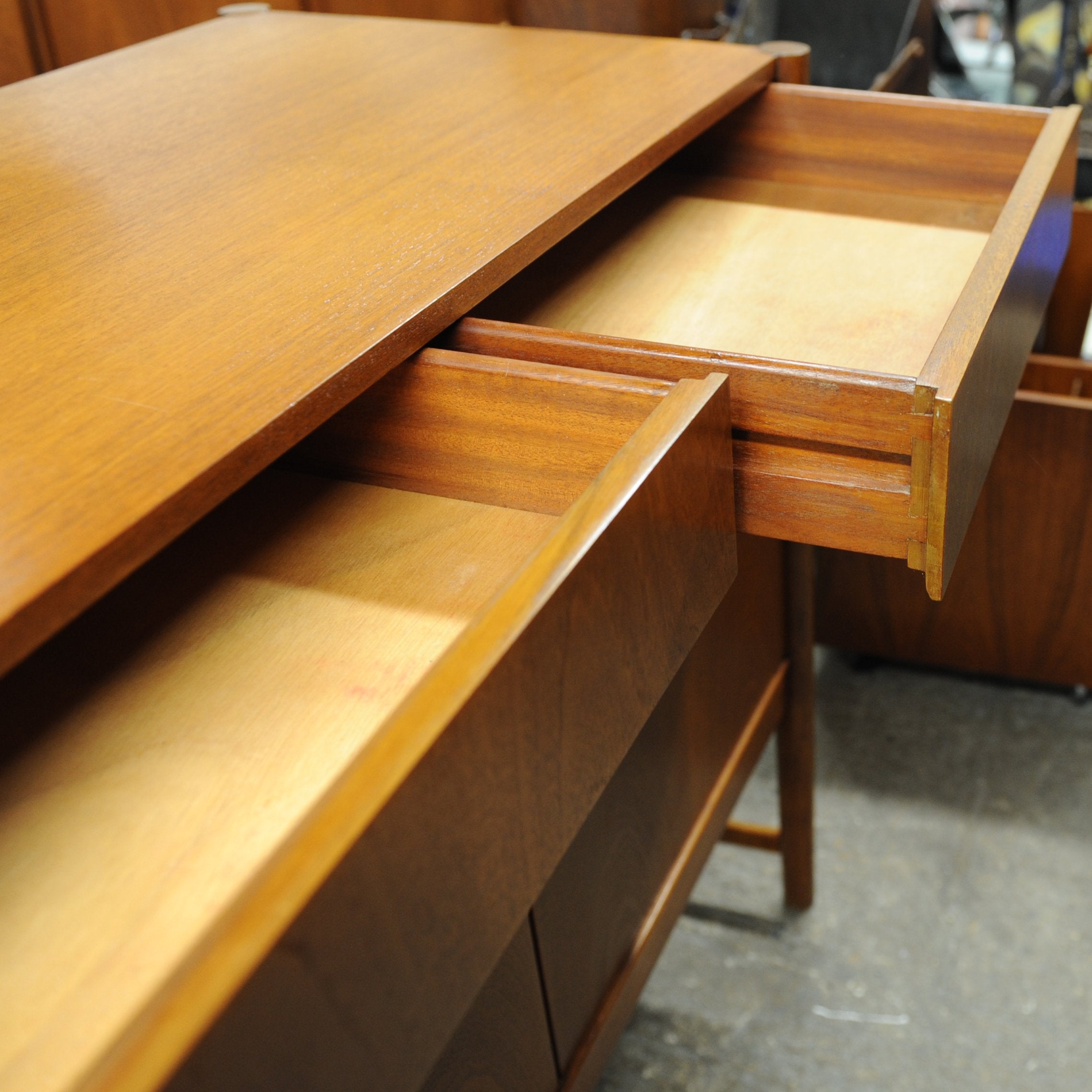 Mid-Century Teak Sideboard/ Credenza by McIntosh, 1960s