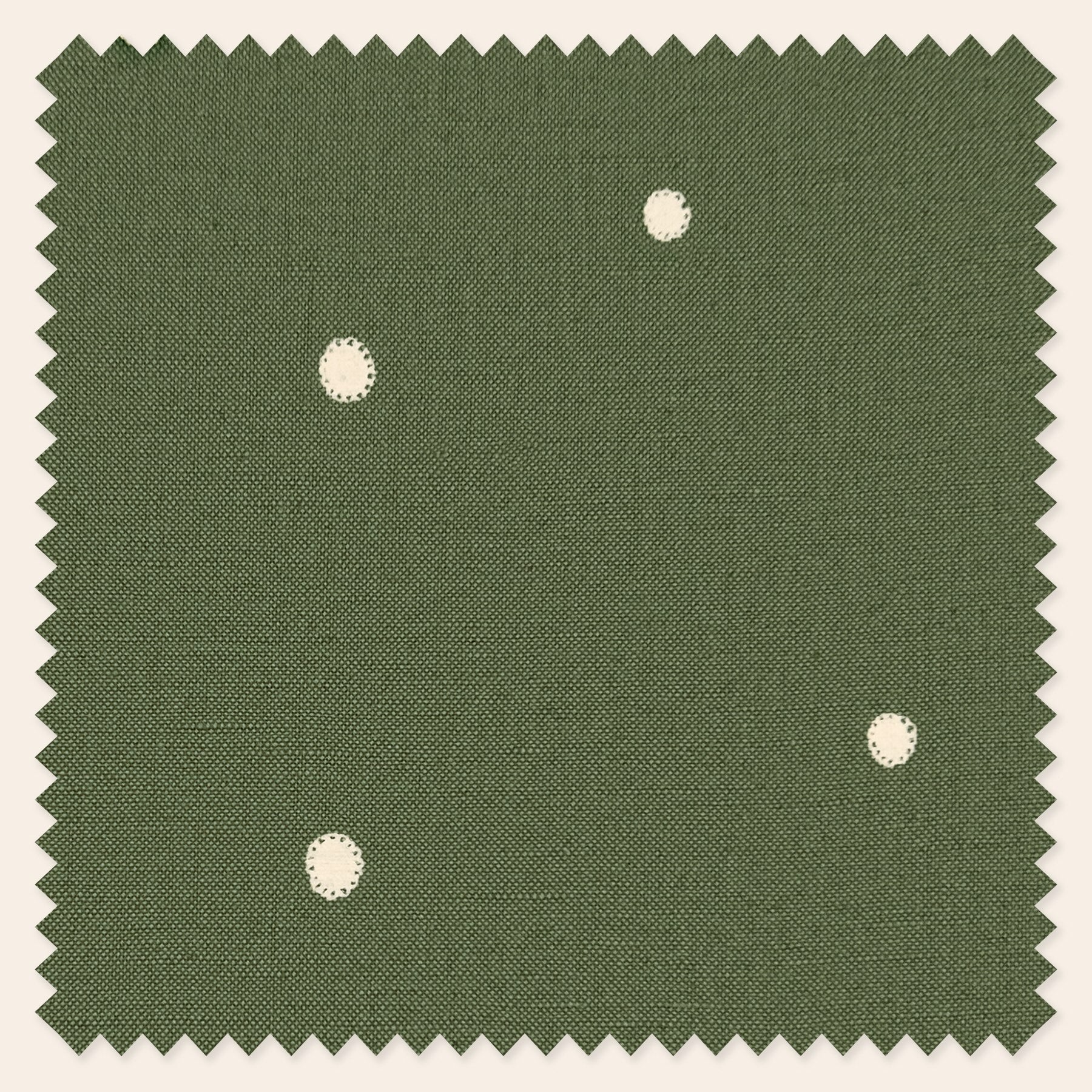 Dolce Daisies Fabric, Pistachio, Metre