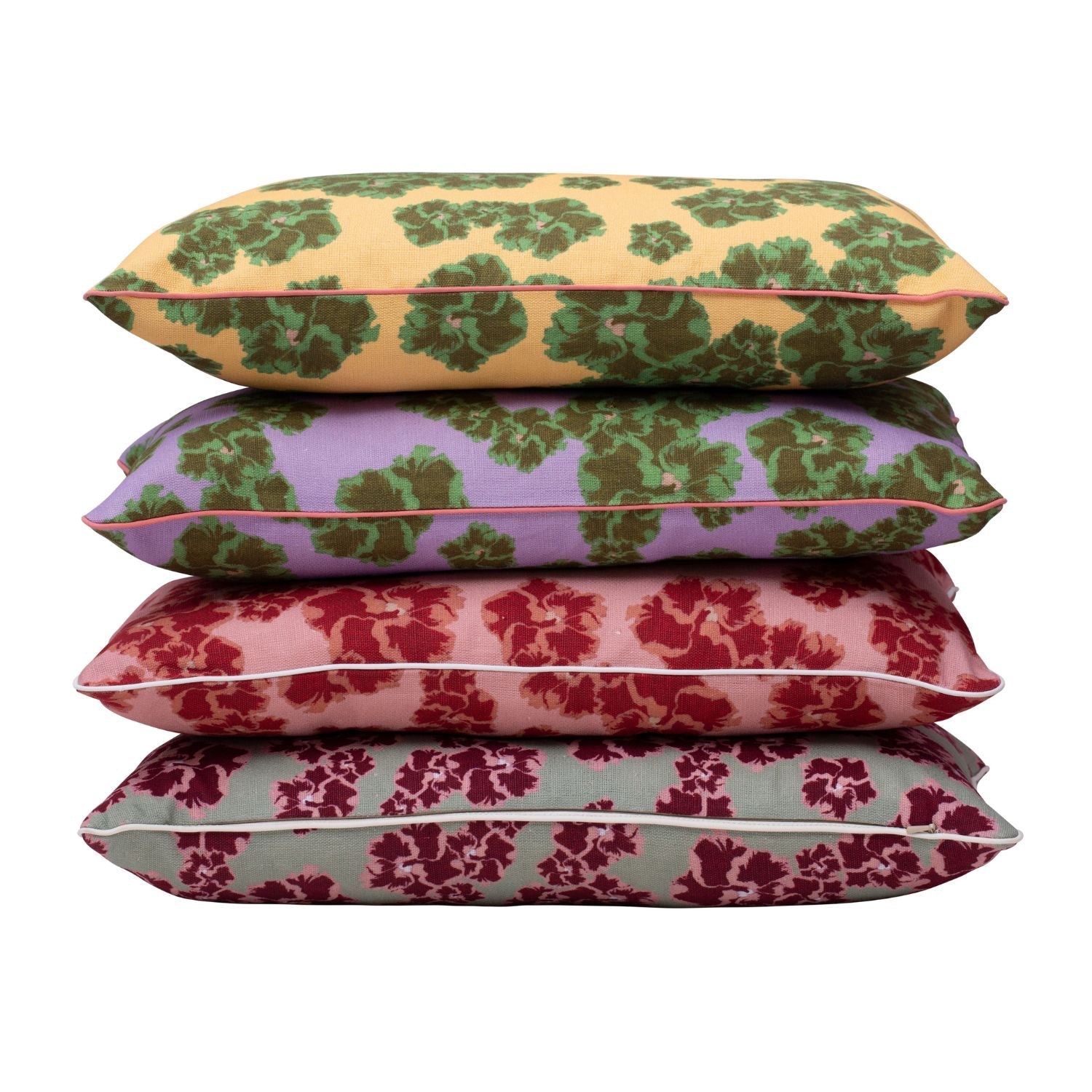 Ronko Hibiscus | Lilac Small Cushion