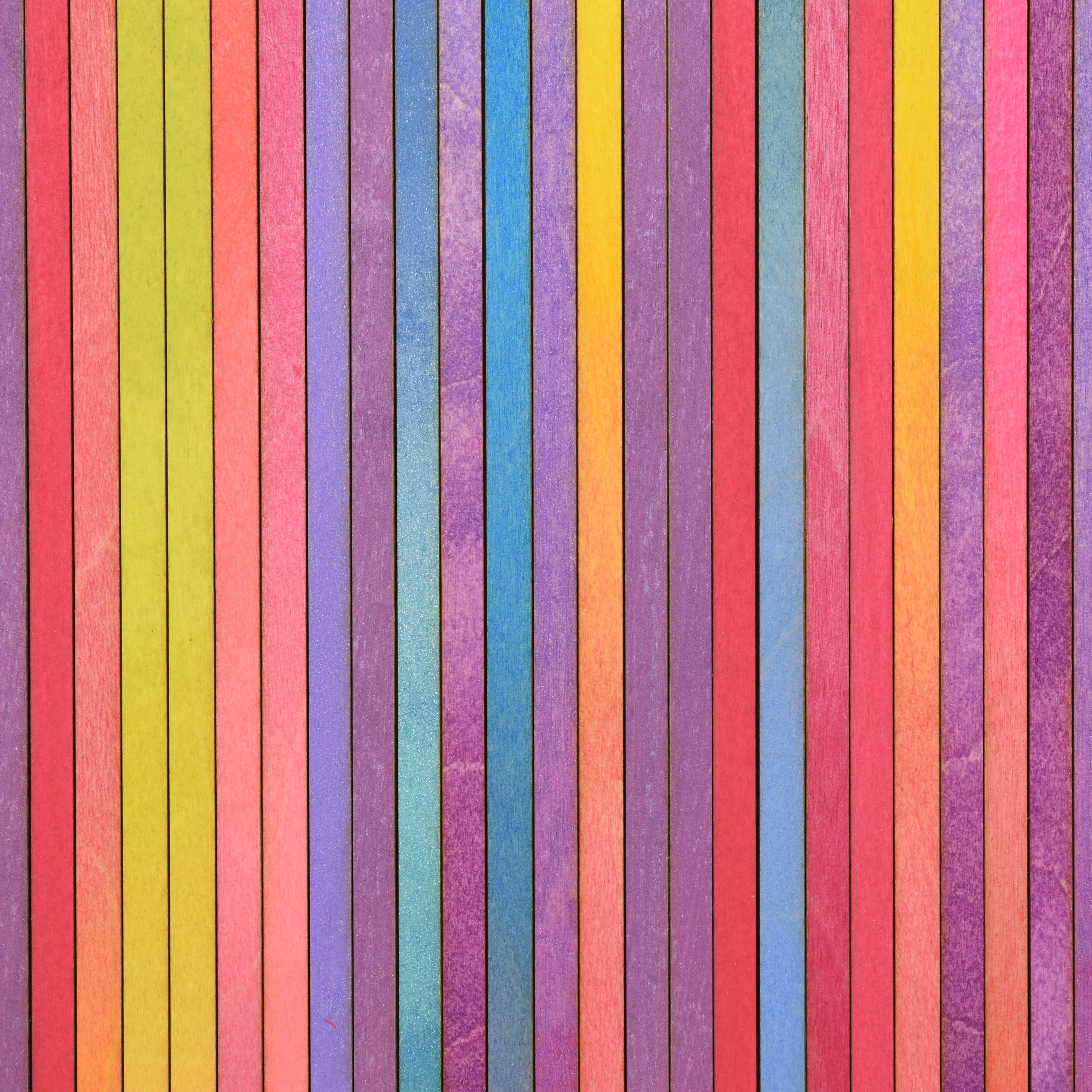 Irregular Bright Stripe Colour Study Painting