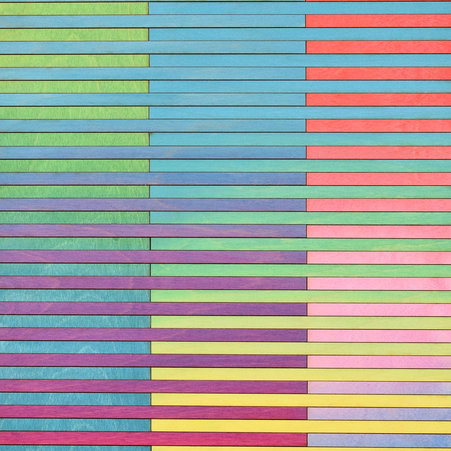 Guatemala Stripe Colour Study Painting