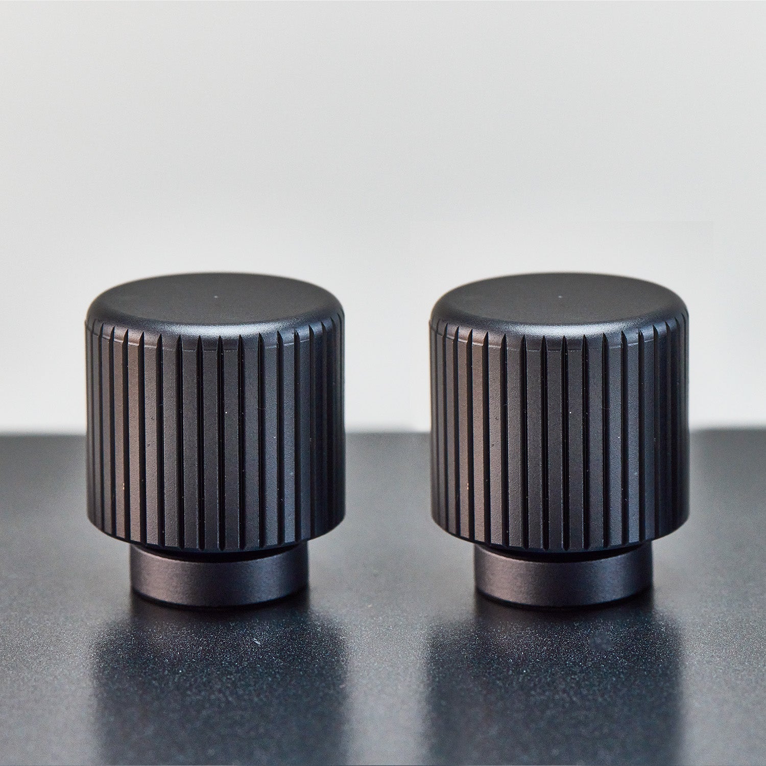 Double Rotary Wall Dimmer in Graphite
