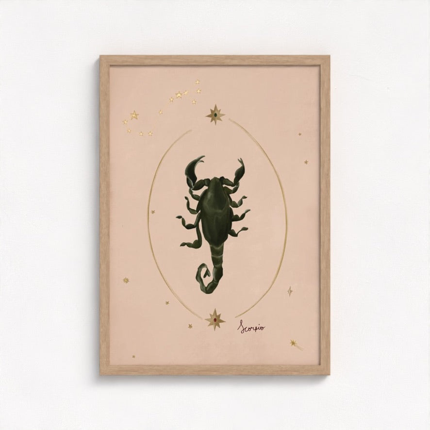 Scorpio Art Print