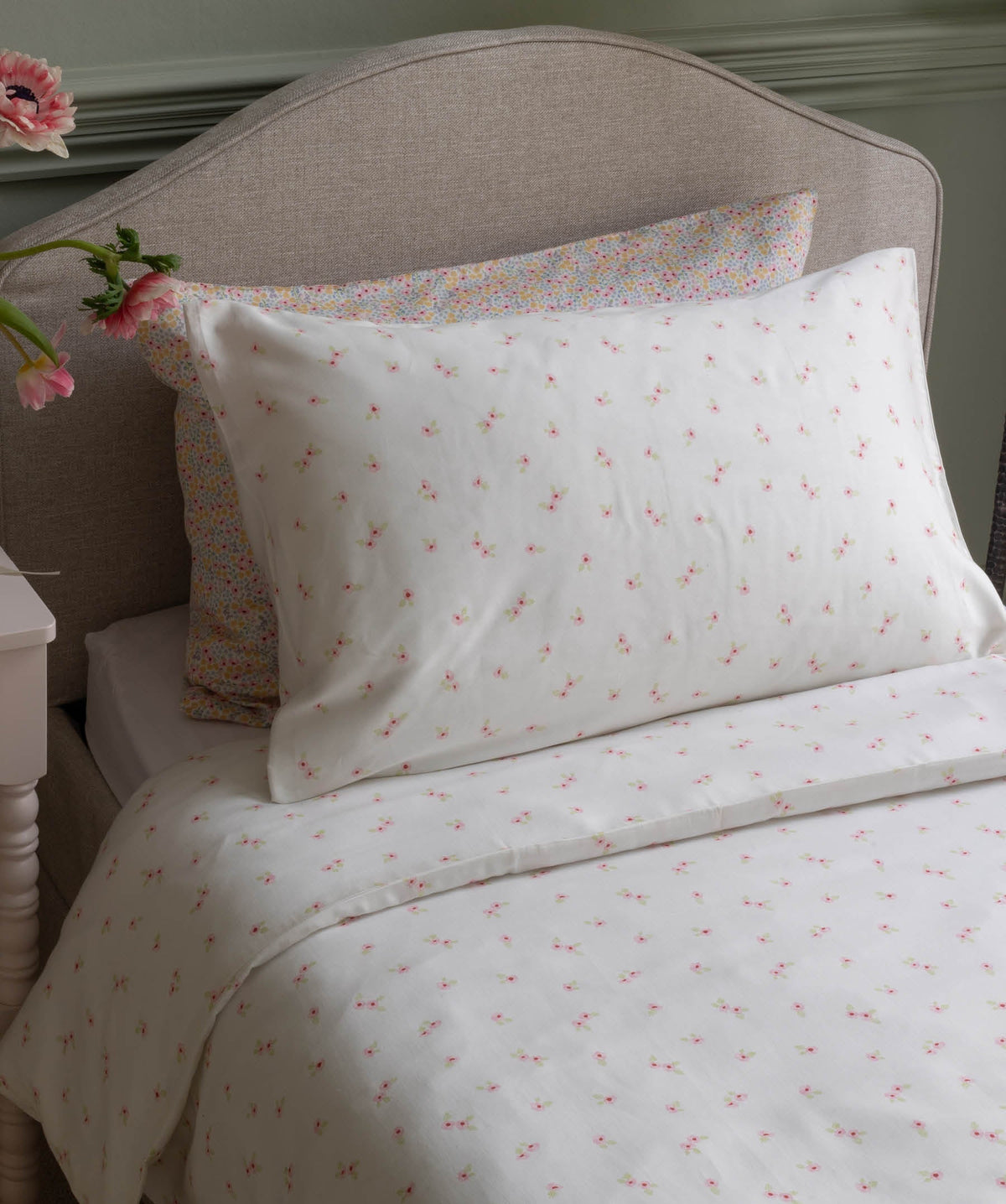 Organic Cotton Single Bedding Set - Anemone