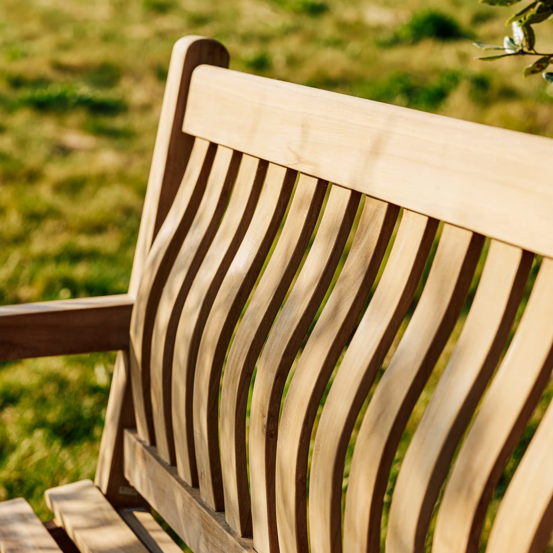 Ergo Teak Bench