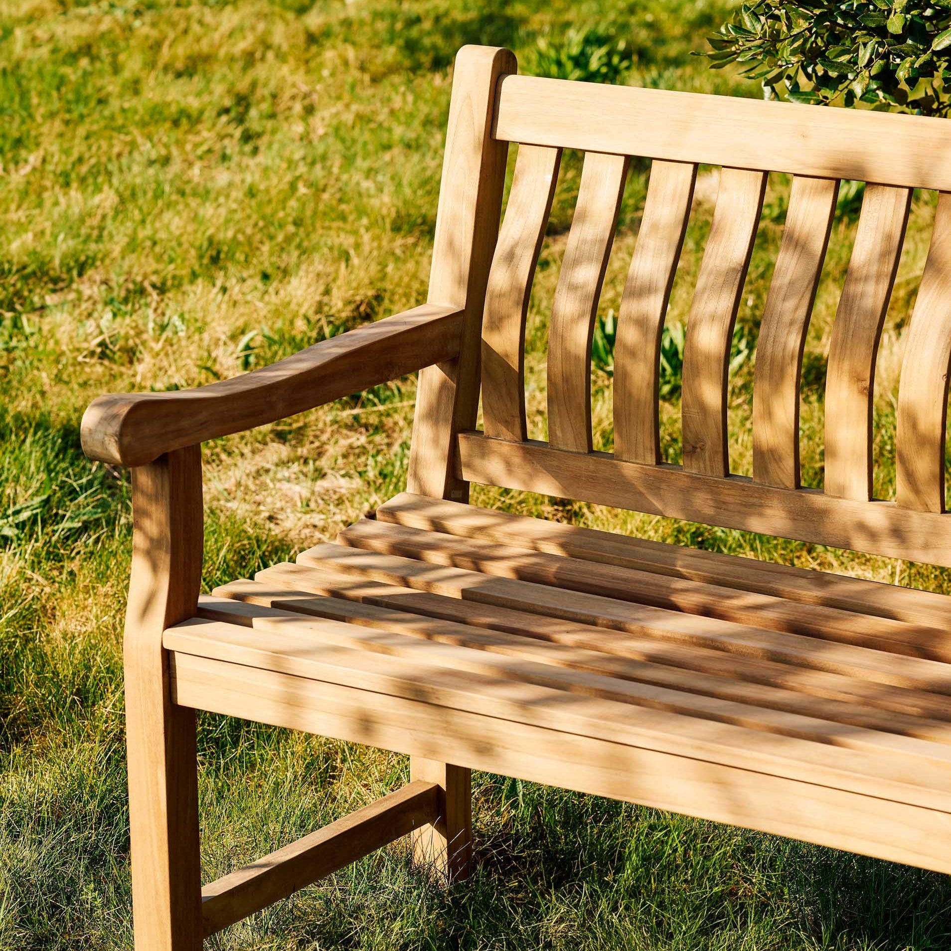 Ergo Teak Bench