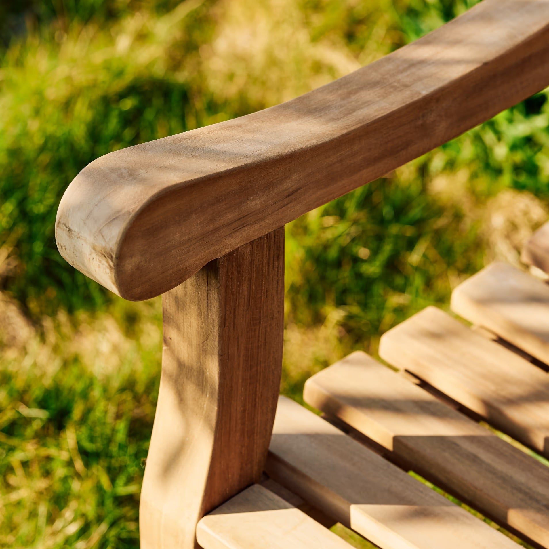 Ergo Teak Bench
