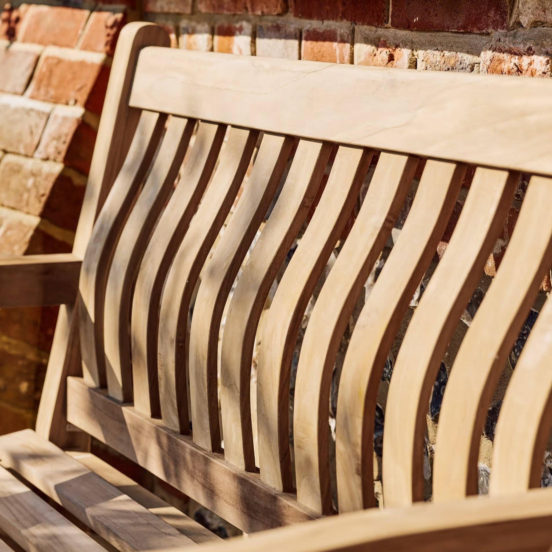 Ergo Teak Bench
