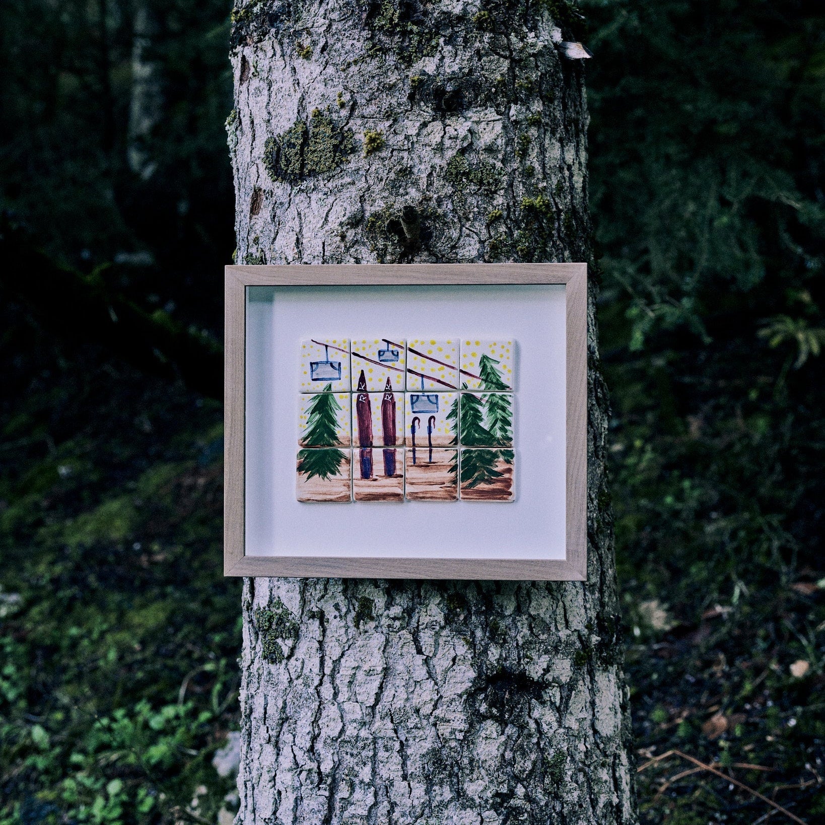 Framed Ceramic Tile Slopes