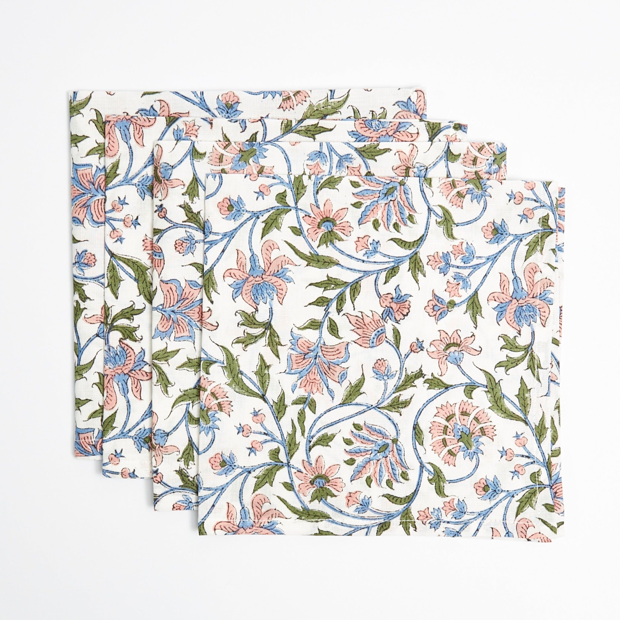 Fantasia Block Print Napkins (Set of 4)