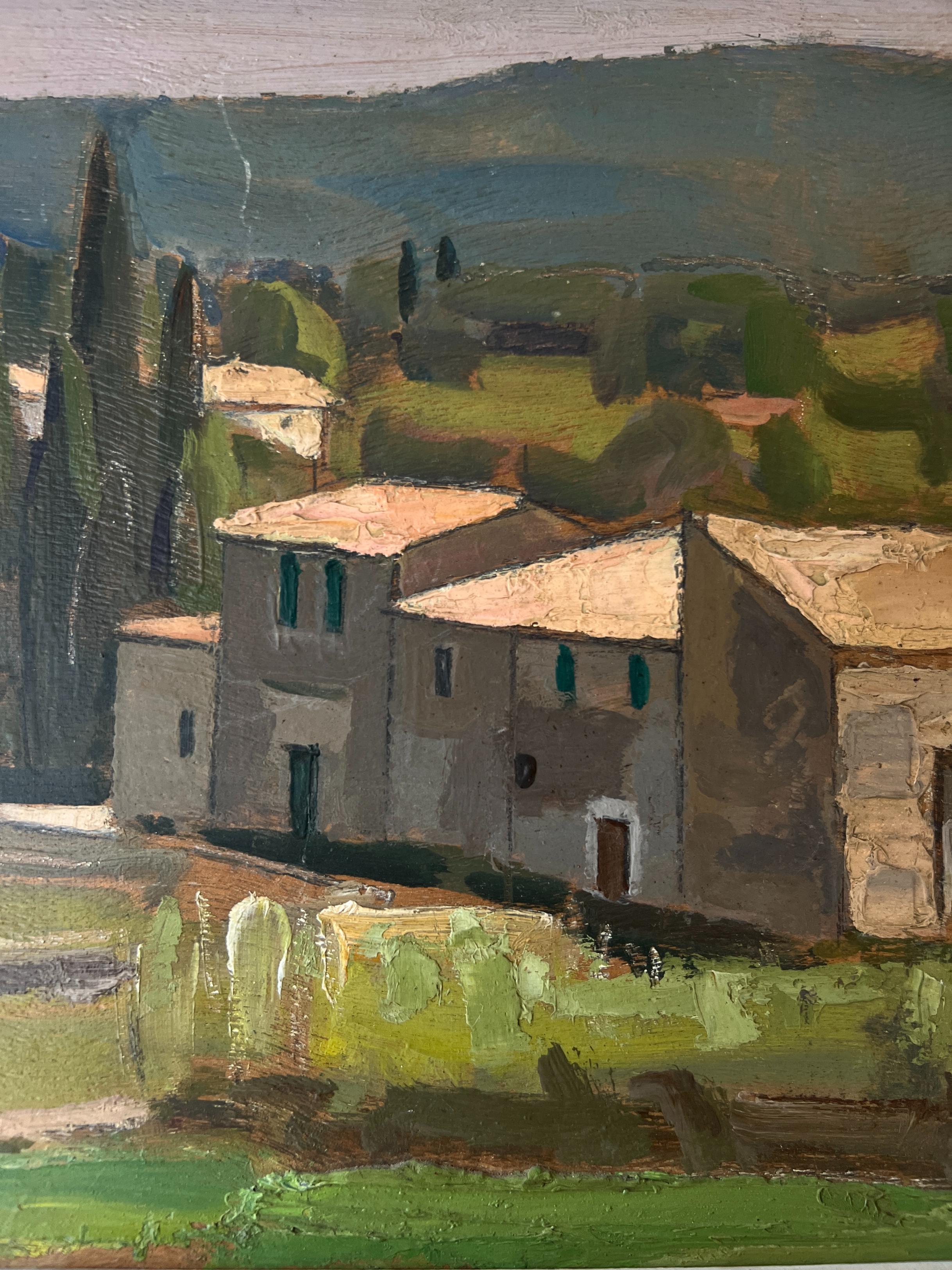 FARMHOUSE AT NOON