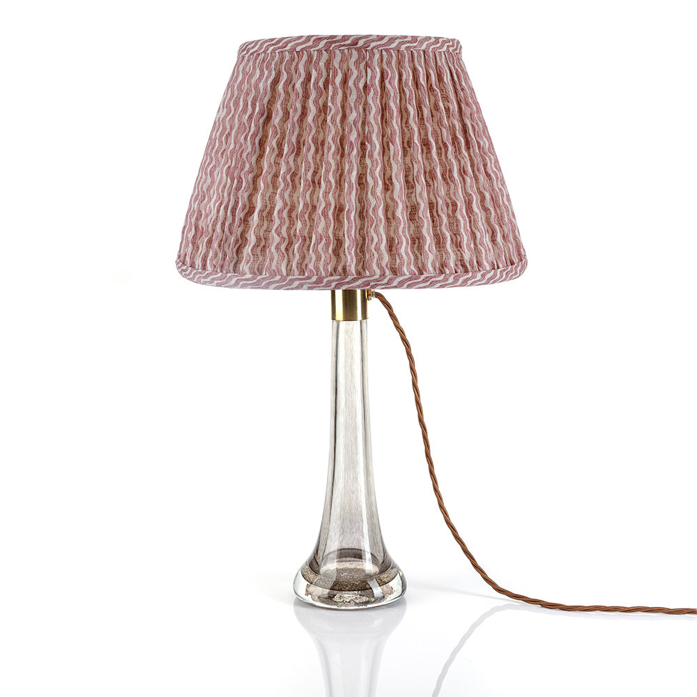 Popple Pink Linen Lampshade