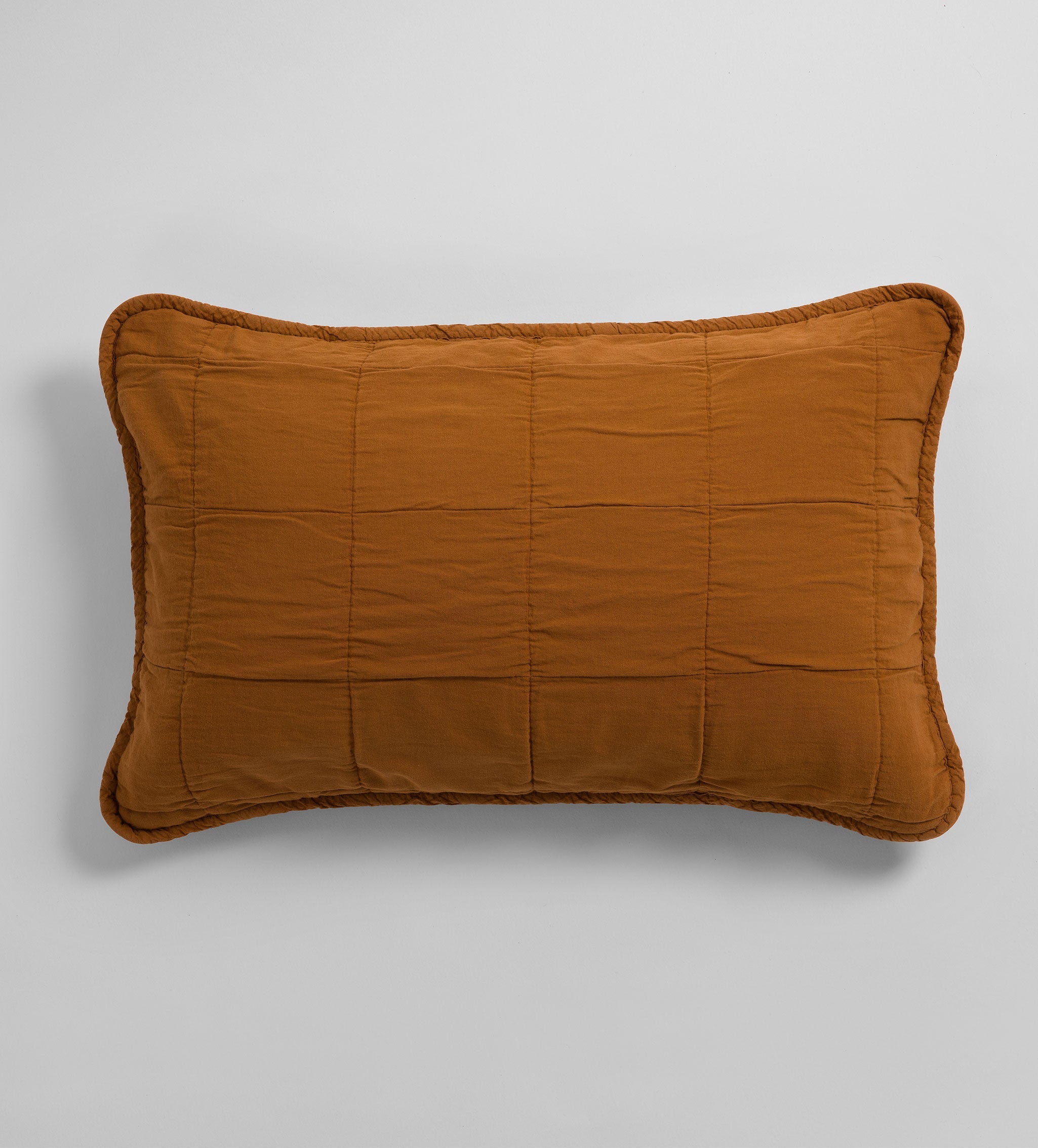 Amber Finn 100% Cotton Quilted Cushion Cover
