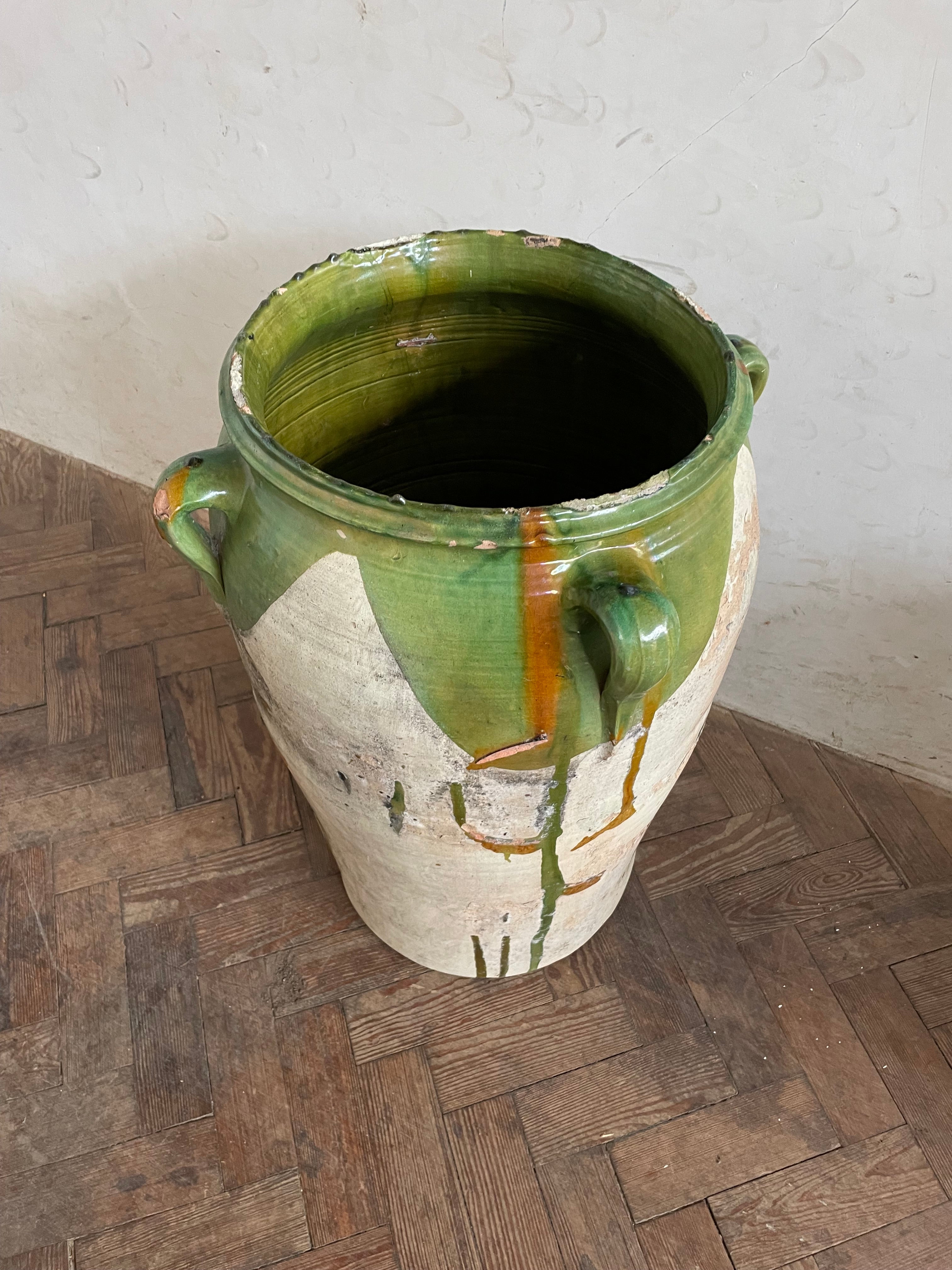 Tall Spanish Olive Urn (1)