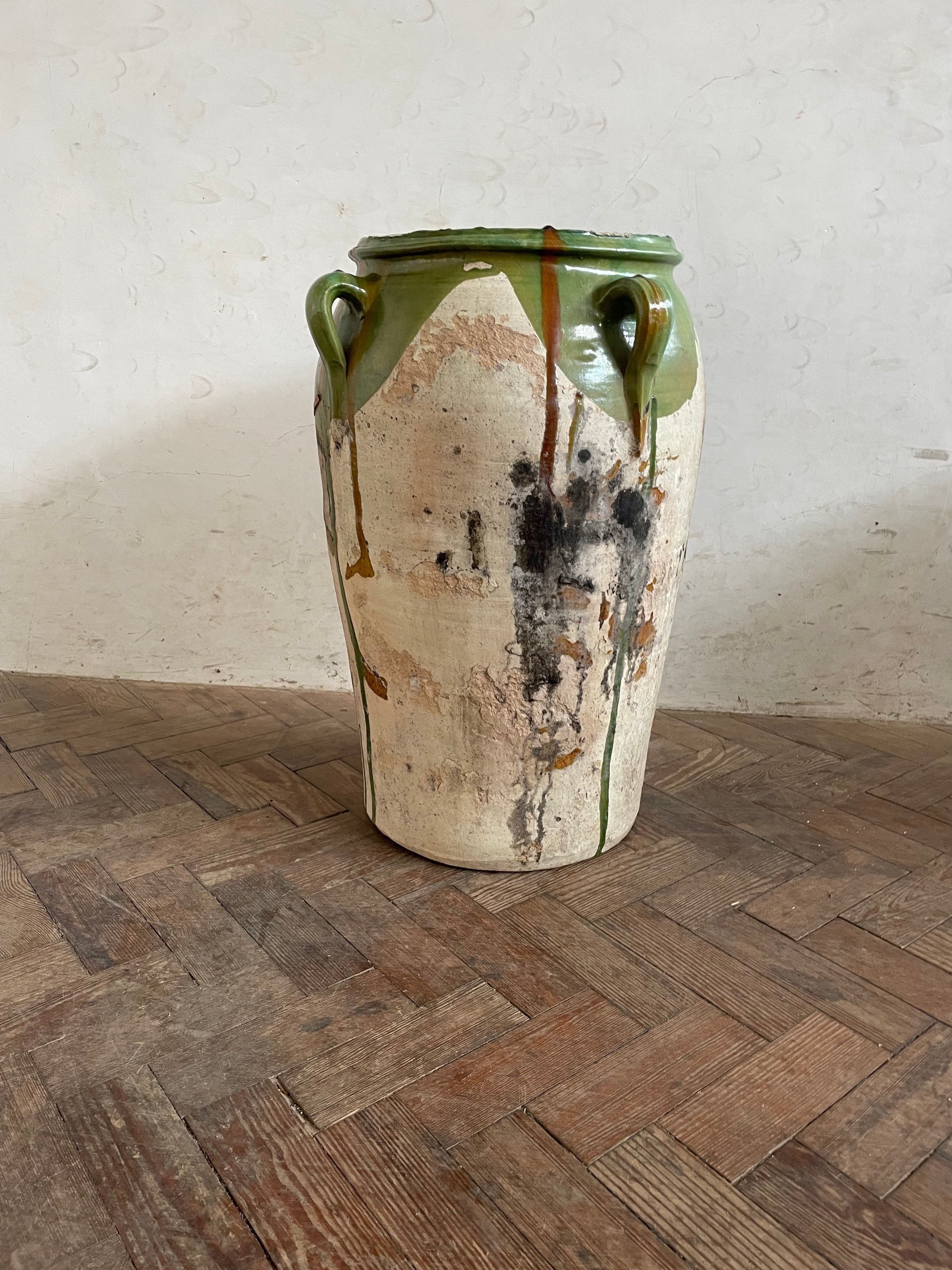 Tall Spanish Olive Urn (1)