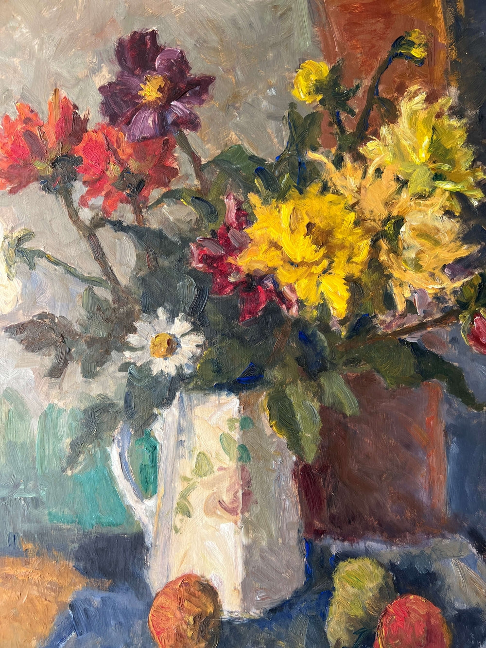 DAHLIAS + DAISIES