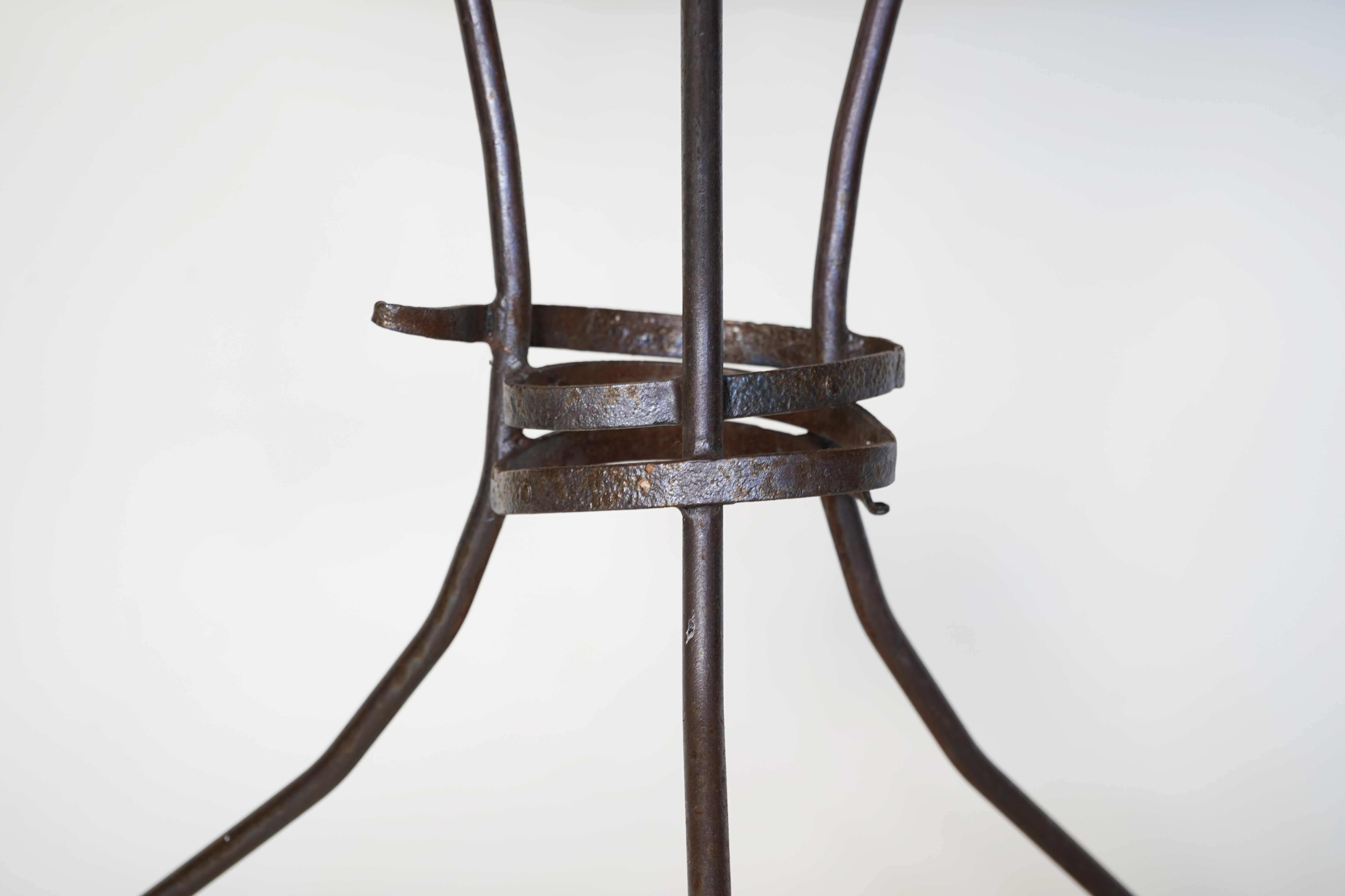 Antique French Folk Art Bistro Table
