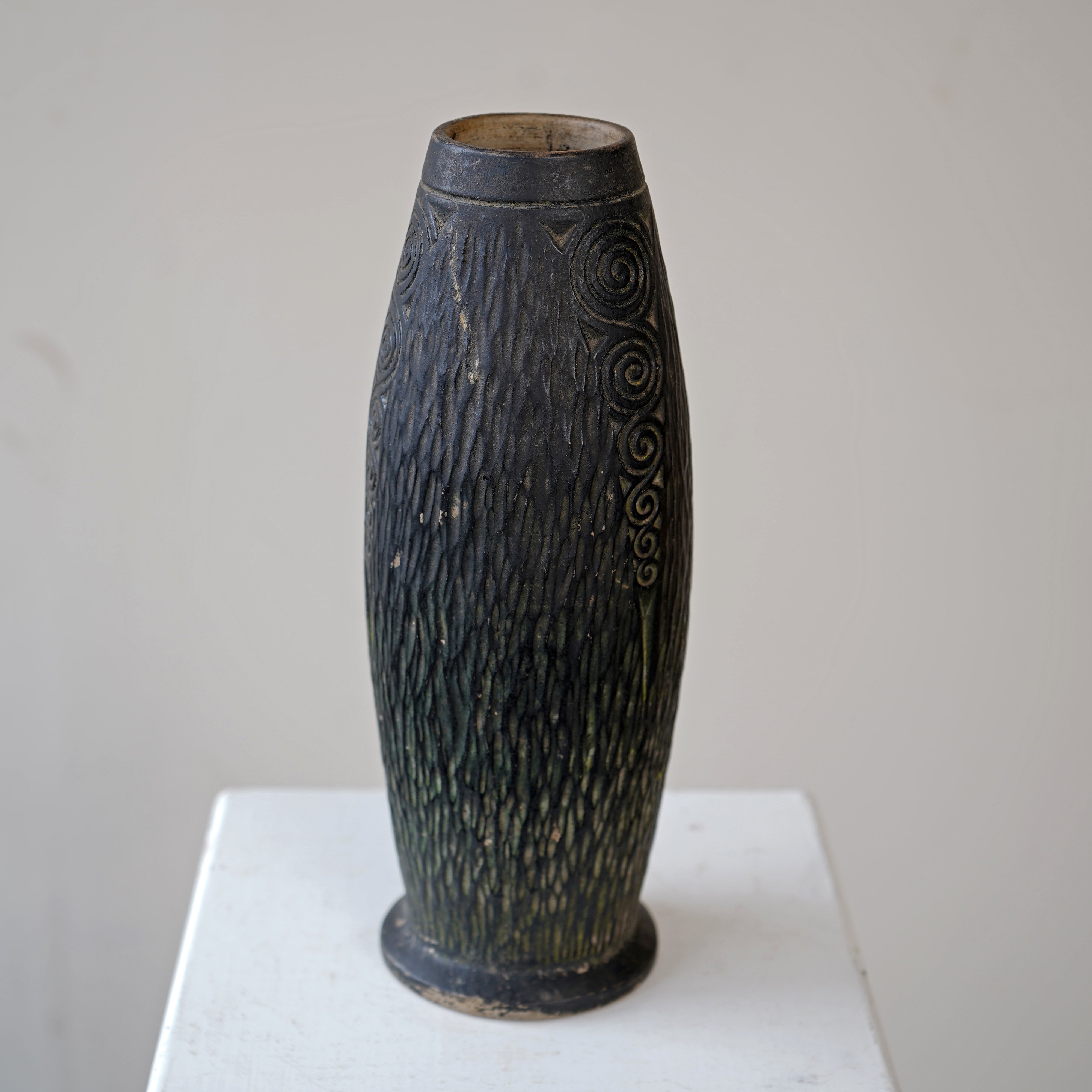 Art Deco Style French Ceramic Vase