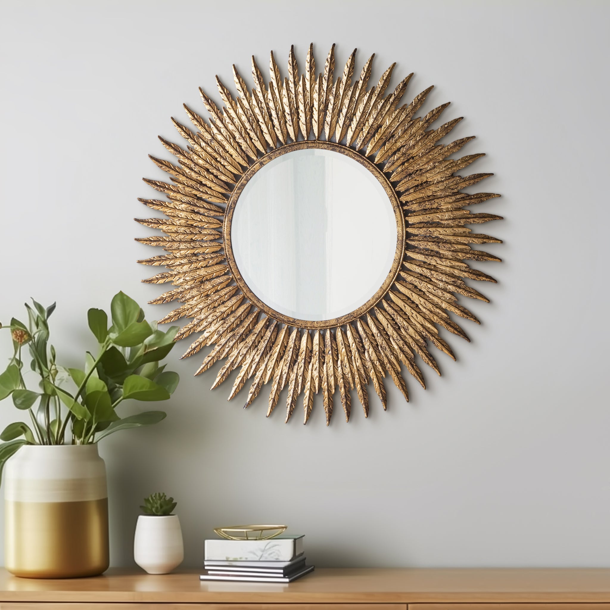 Golden Sun Mirror