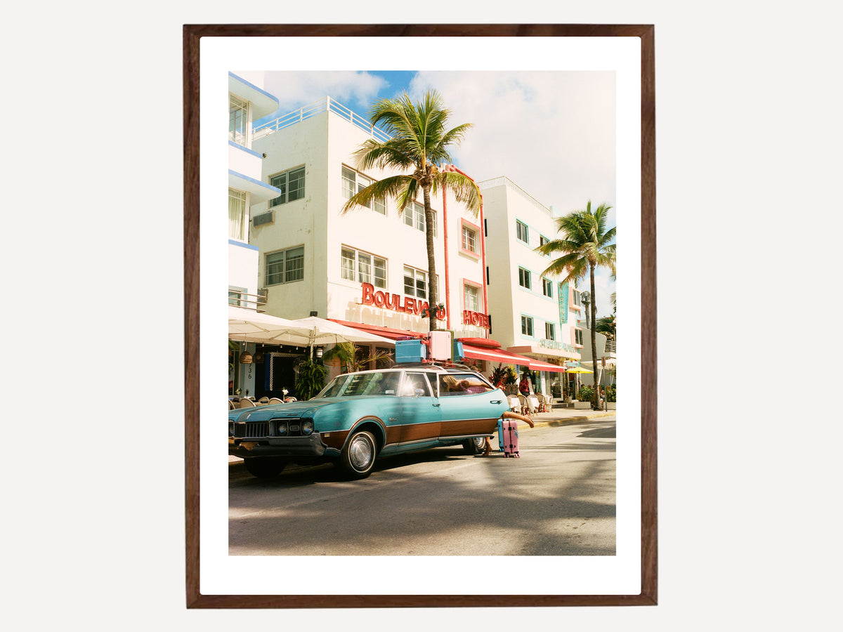 Boulevard Hotel, Miami - Limited Edition Print