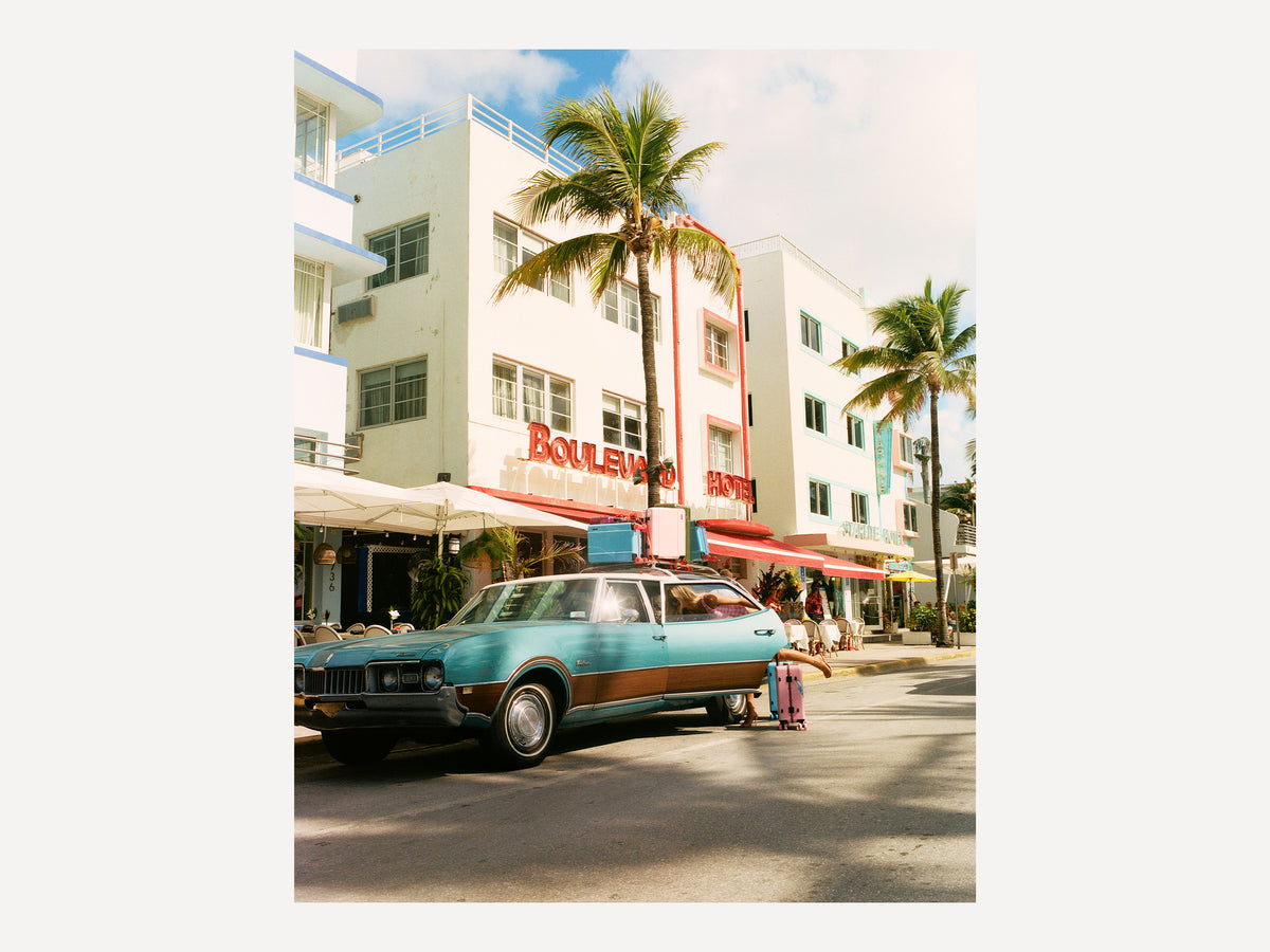 Boulevard Hotel, Miami - Limited Edition Print
