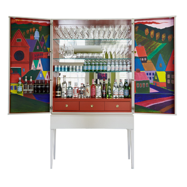 Geometric Drinks Cabinet