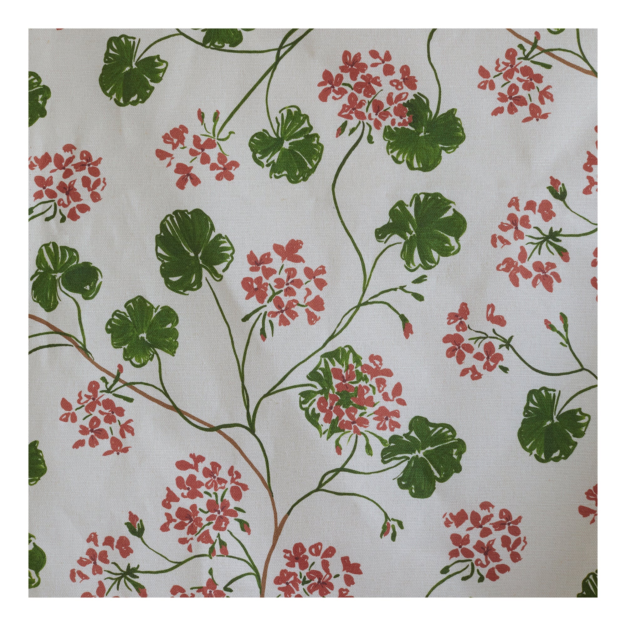 Geraniums linen