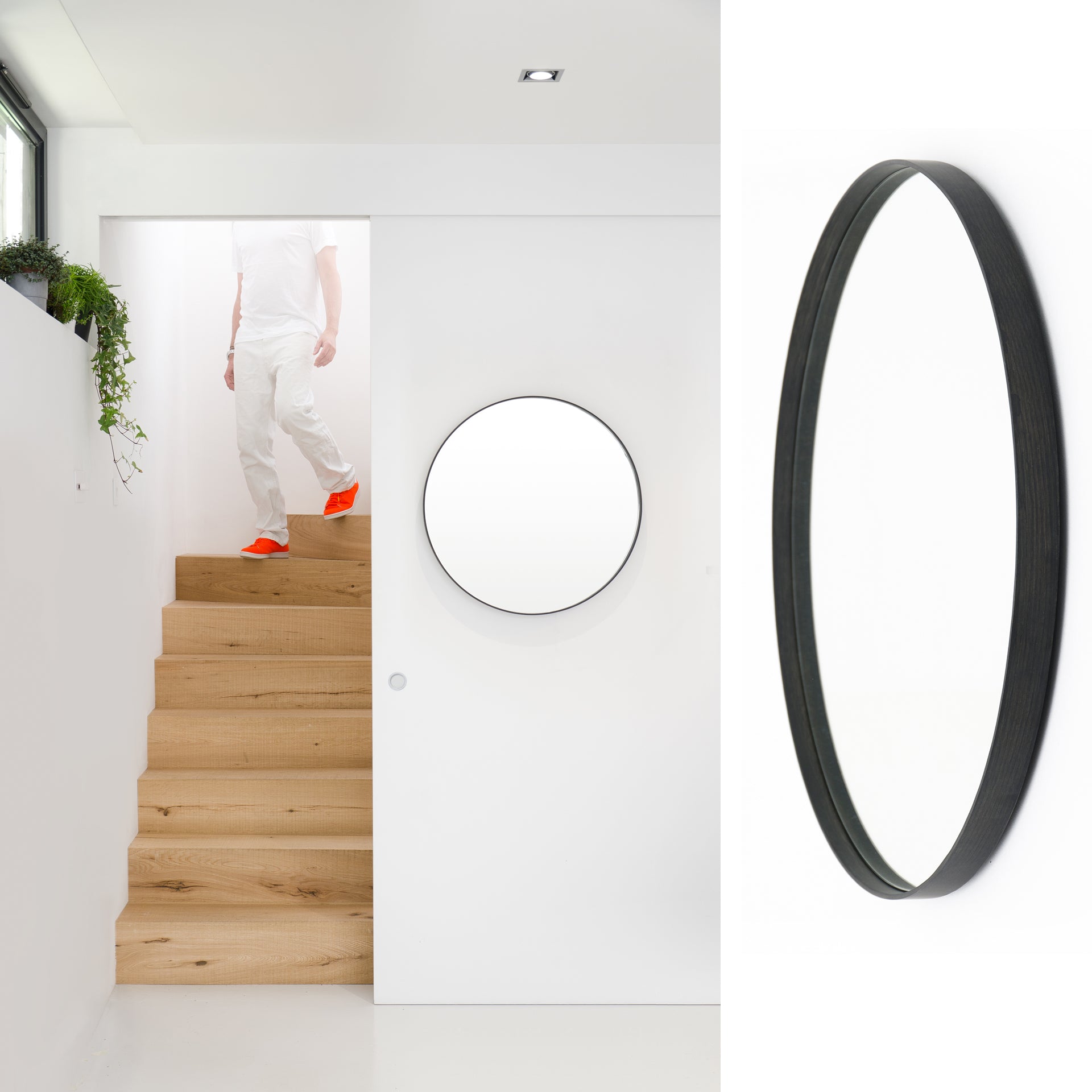 Glance Round Wall Mirror 660