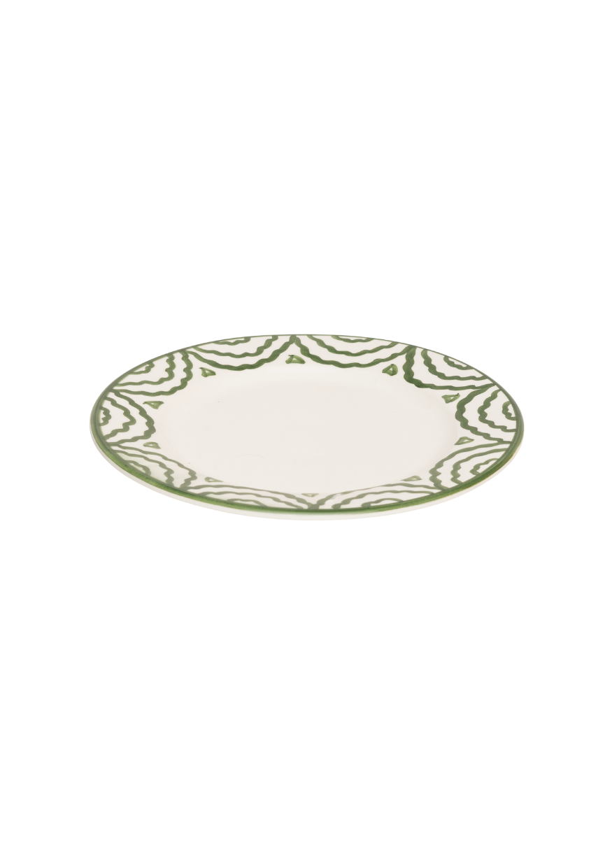 Green Tabla Side Plate | Singles & Set of 4