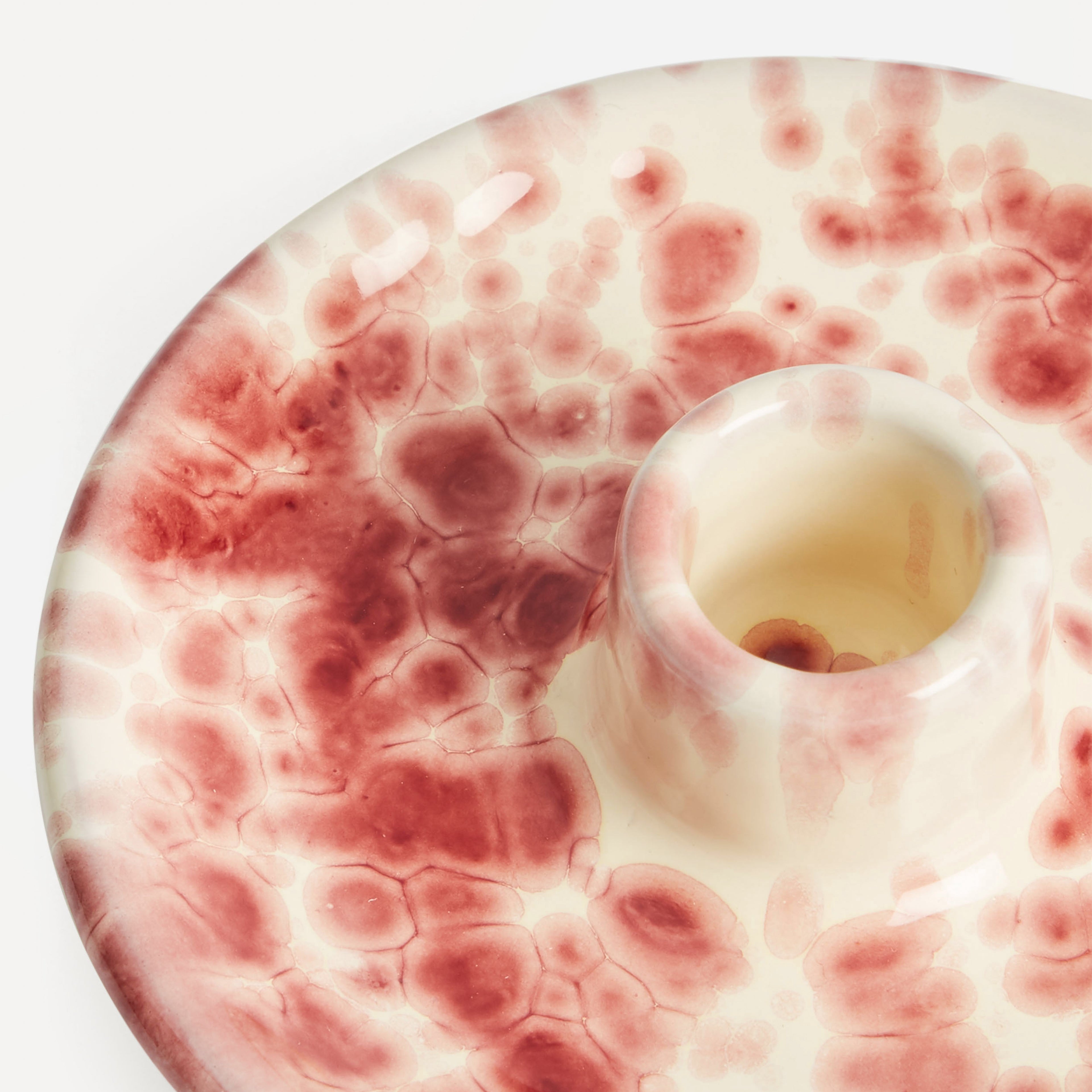 Candle Holder | Cranberry