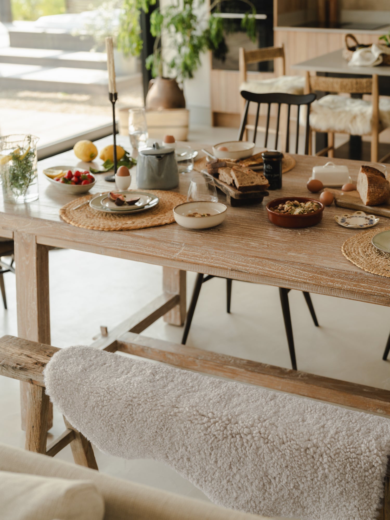 Shearling Rug - Moonlight