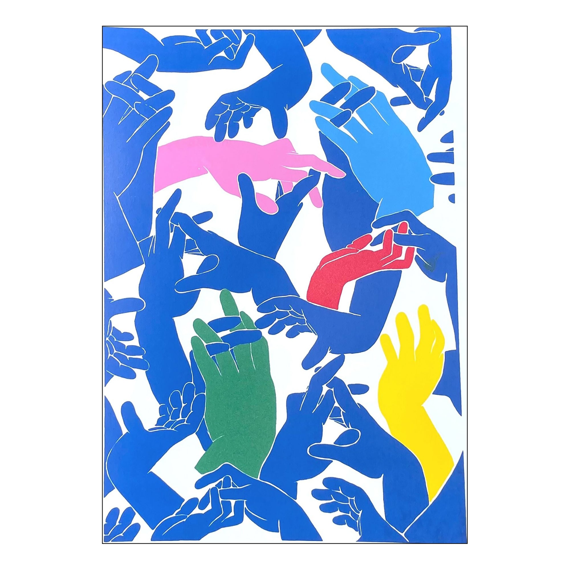 Hand In Hand - Rainbow - The Originals - Screen Print Collection