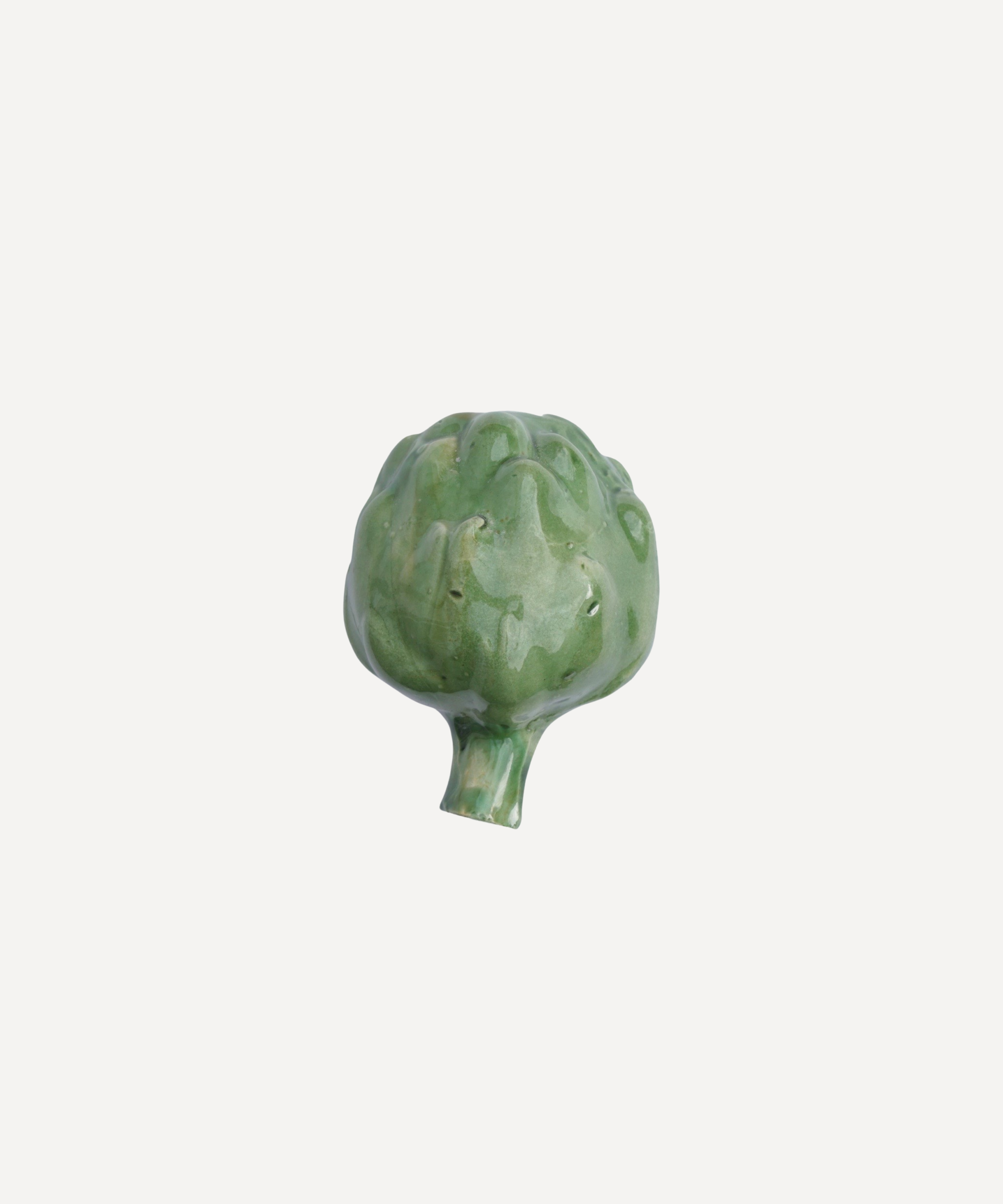Marla Primrose Handmade Ceramic Glazed Artichoke – Green
