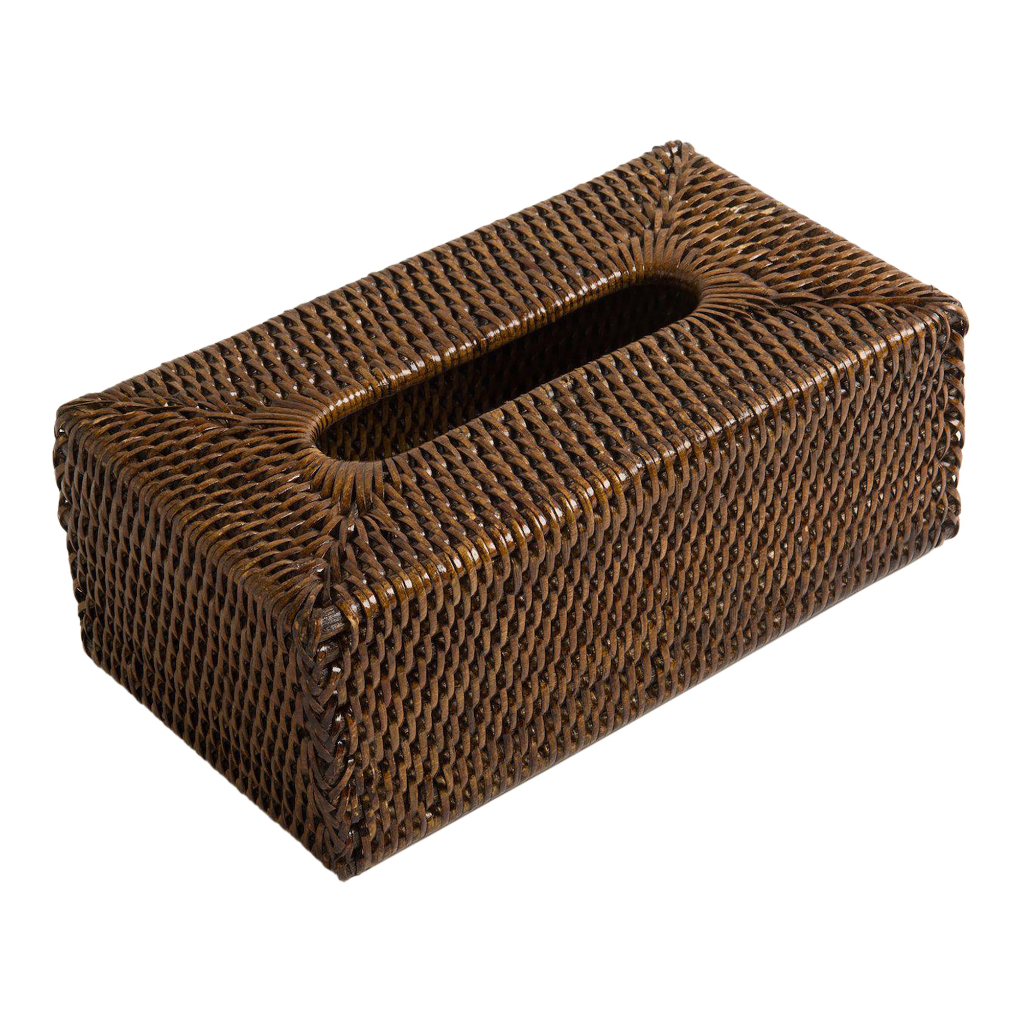 Heho Rattan Tissue Box