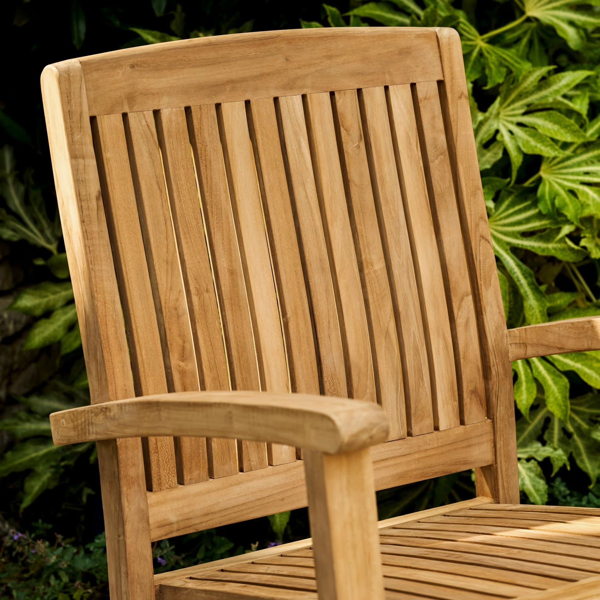 Henley Teak Stacking Armchair
