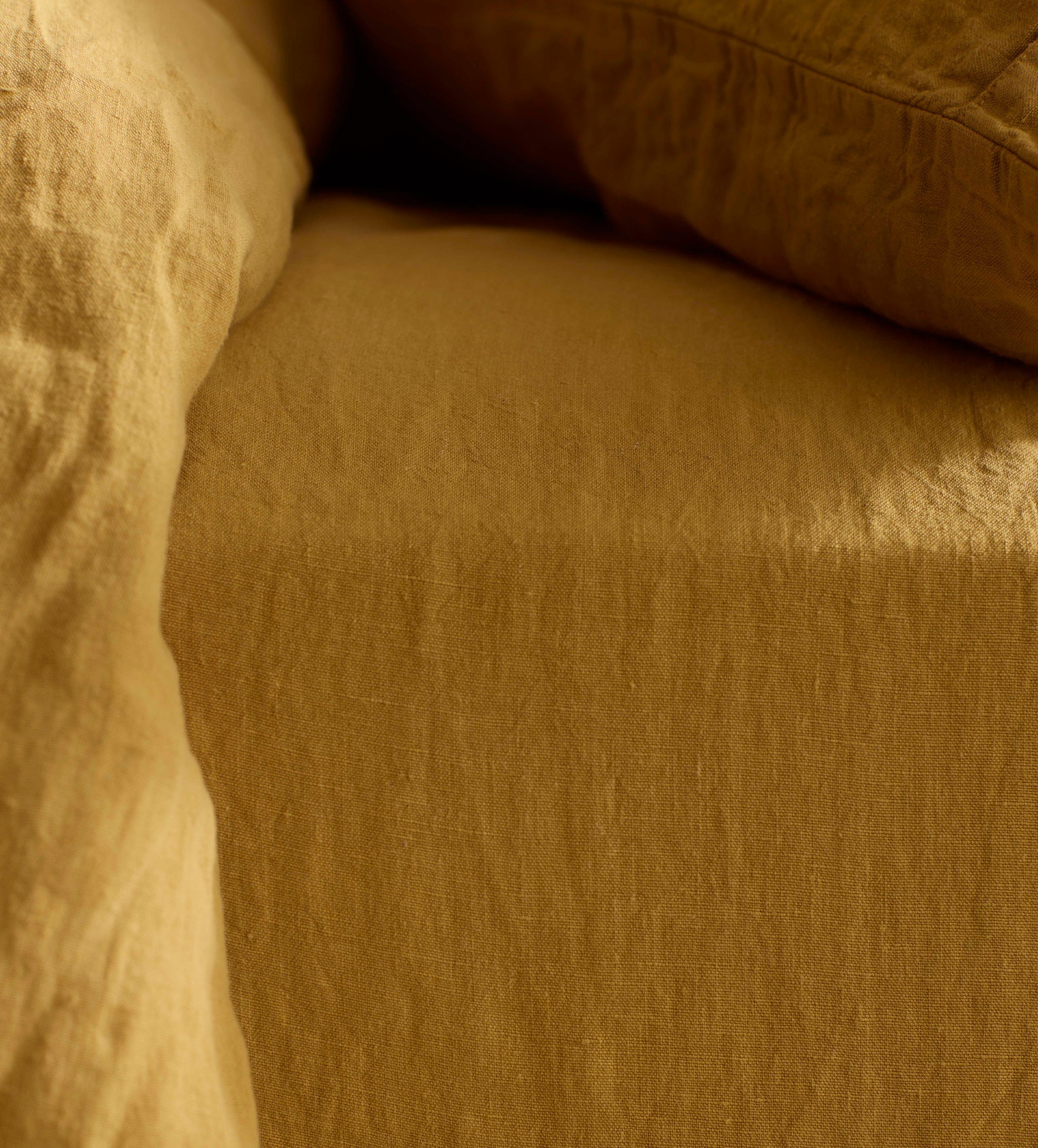 Honey 100% Linen Fitted Sheet