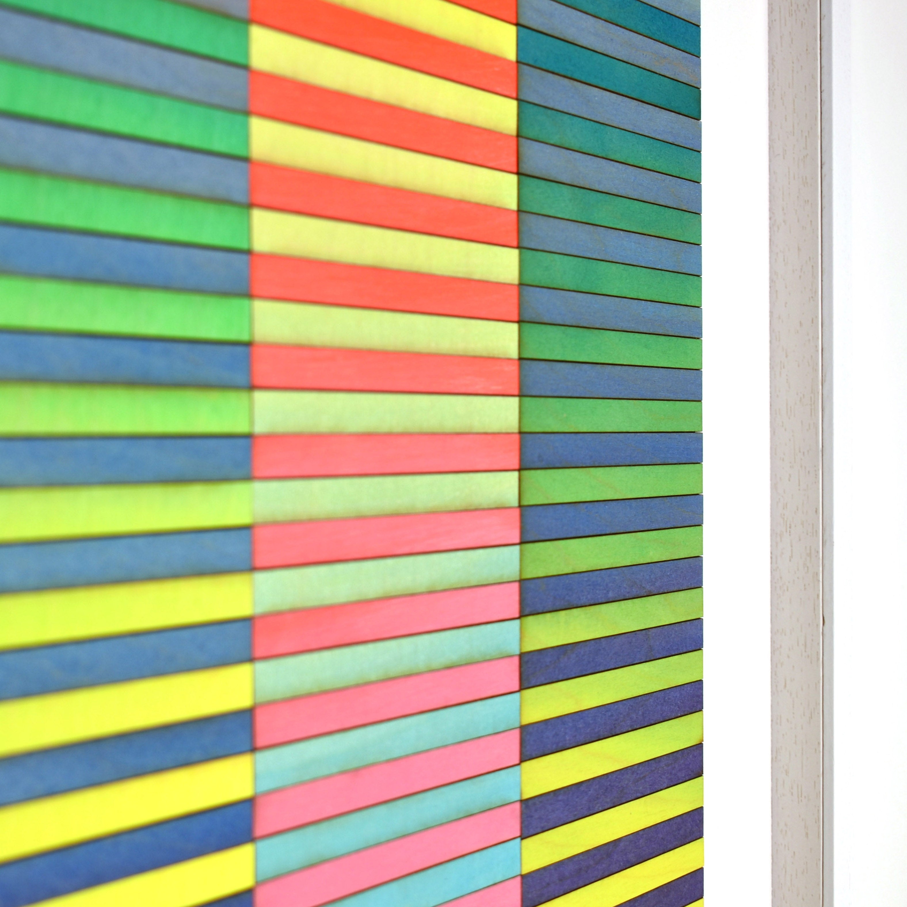 Hong Kong Stripe Colour Study Painting