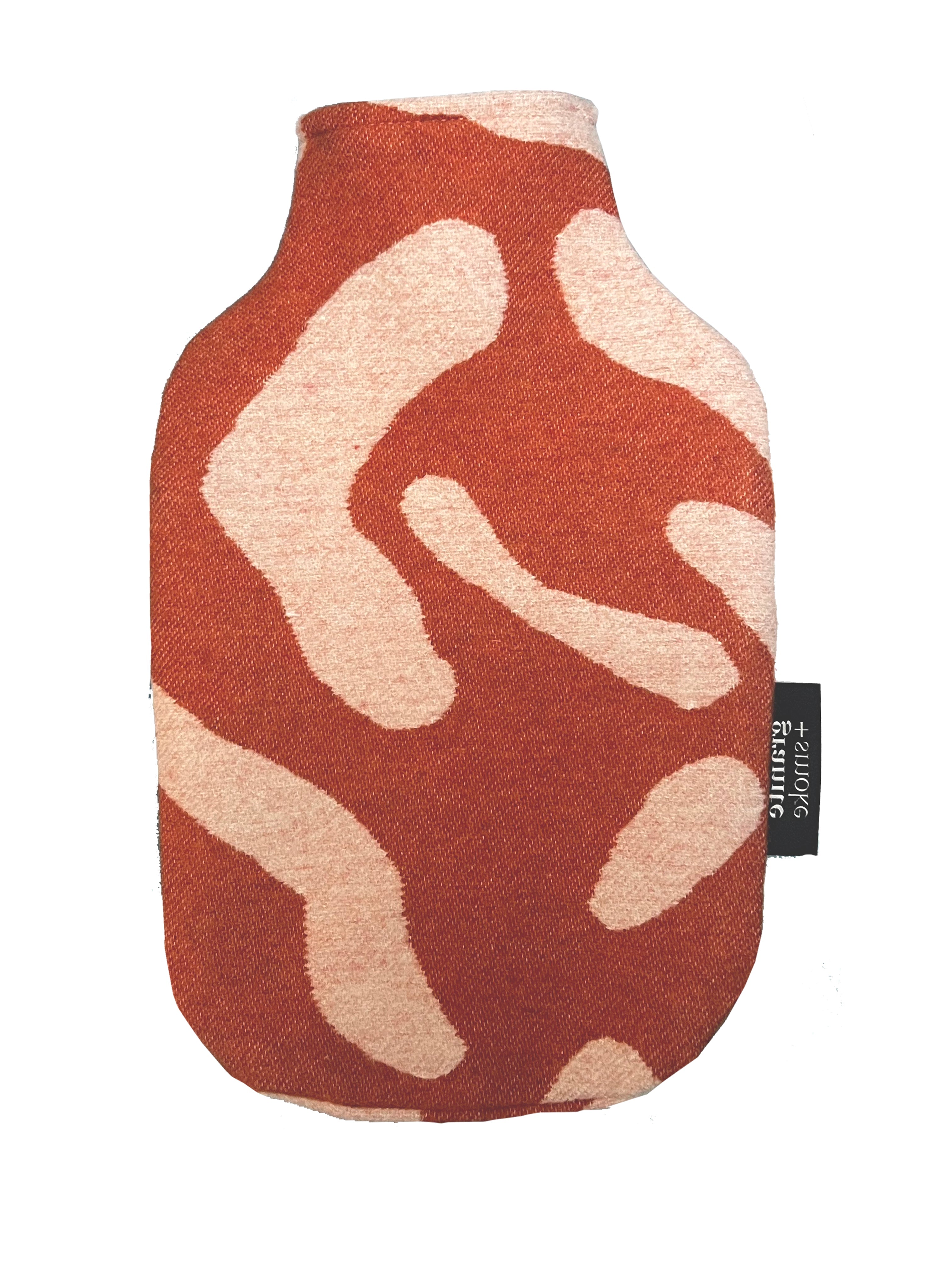 Scatter Hot Water Bottle | Orange & Pink