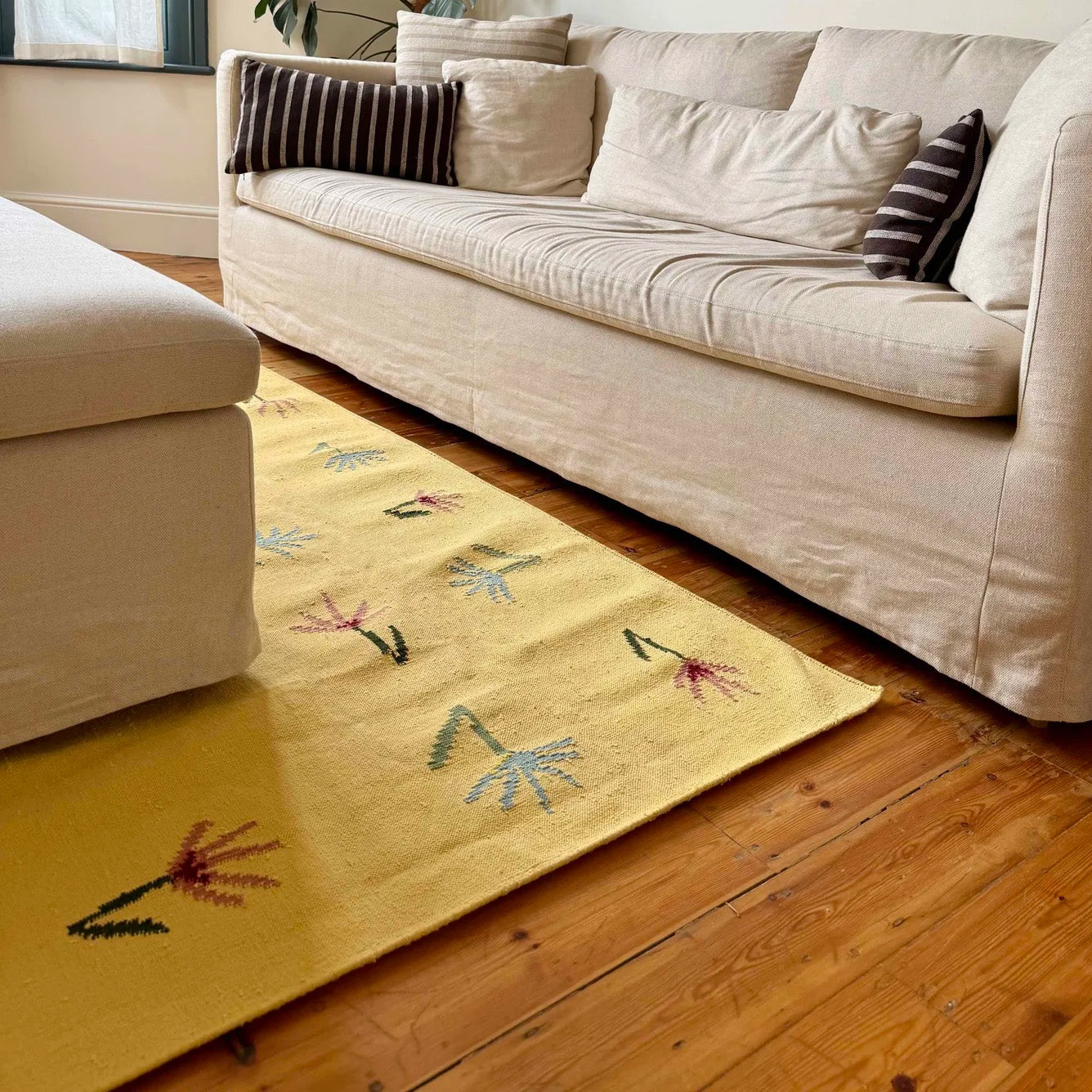 The Wildflowers Rug in Yellow