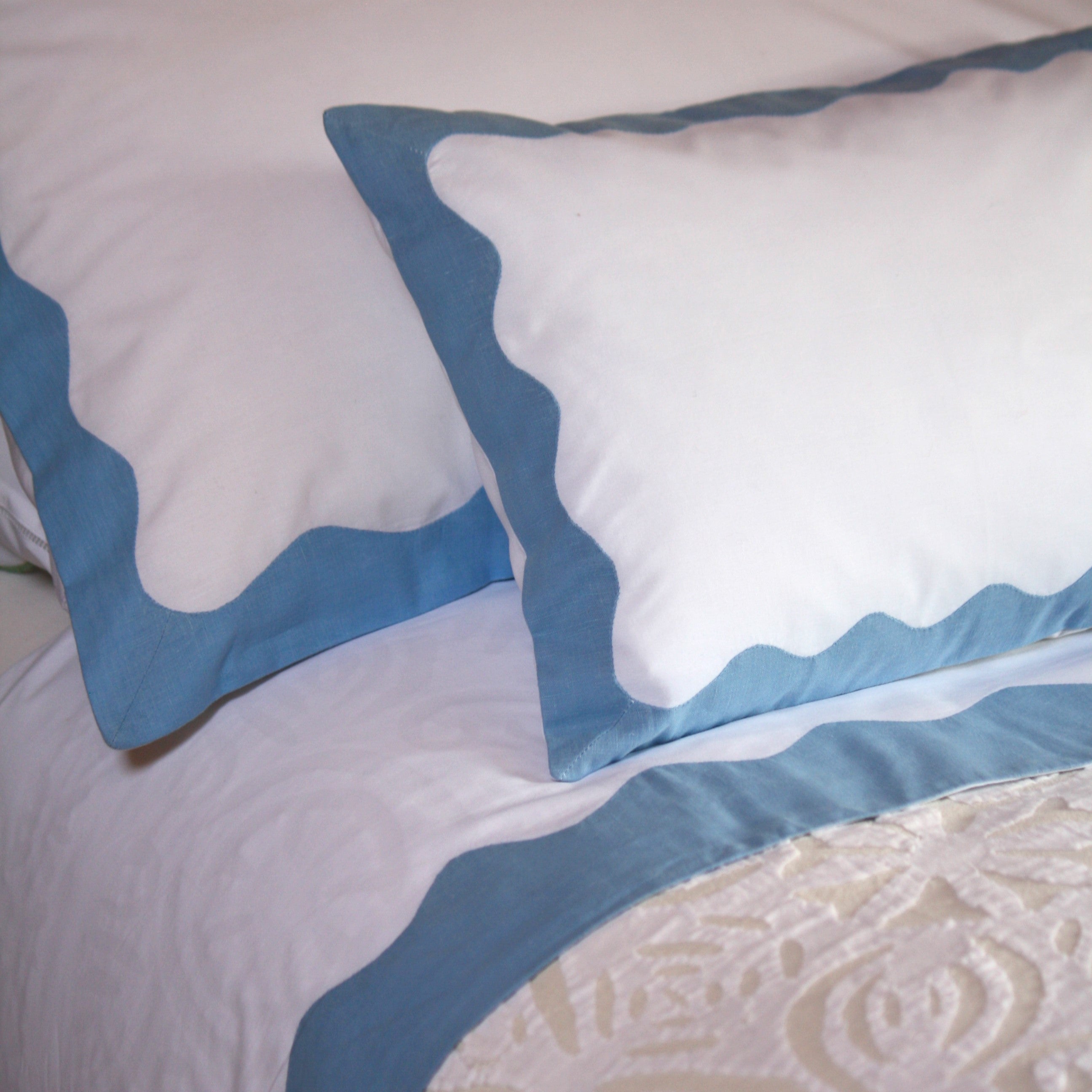 Blue Wave Baby Pillowcase