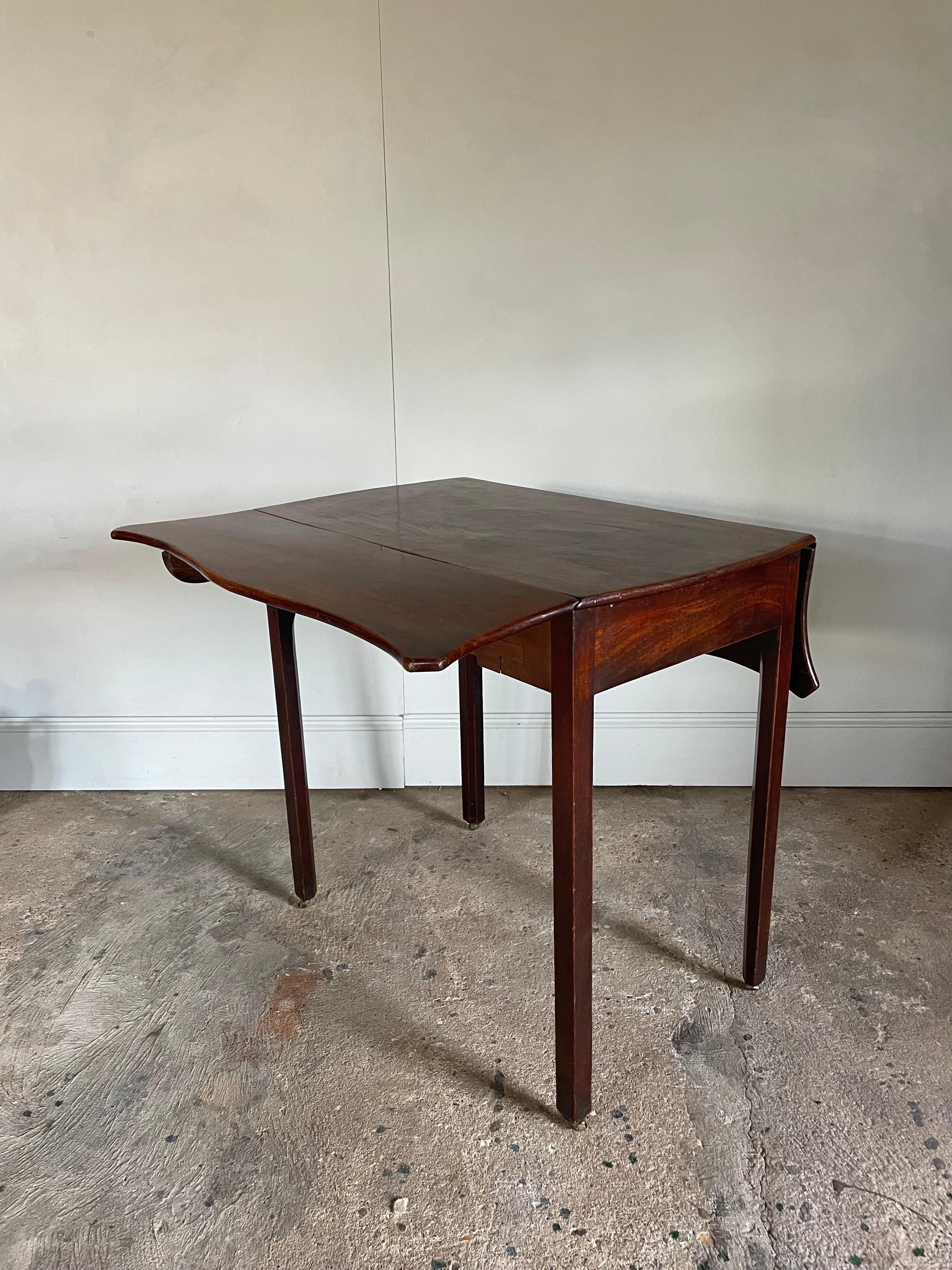 George III Mahogany Pembroke Table