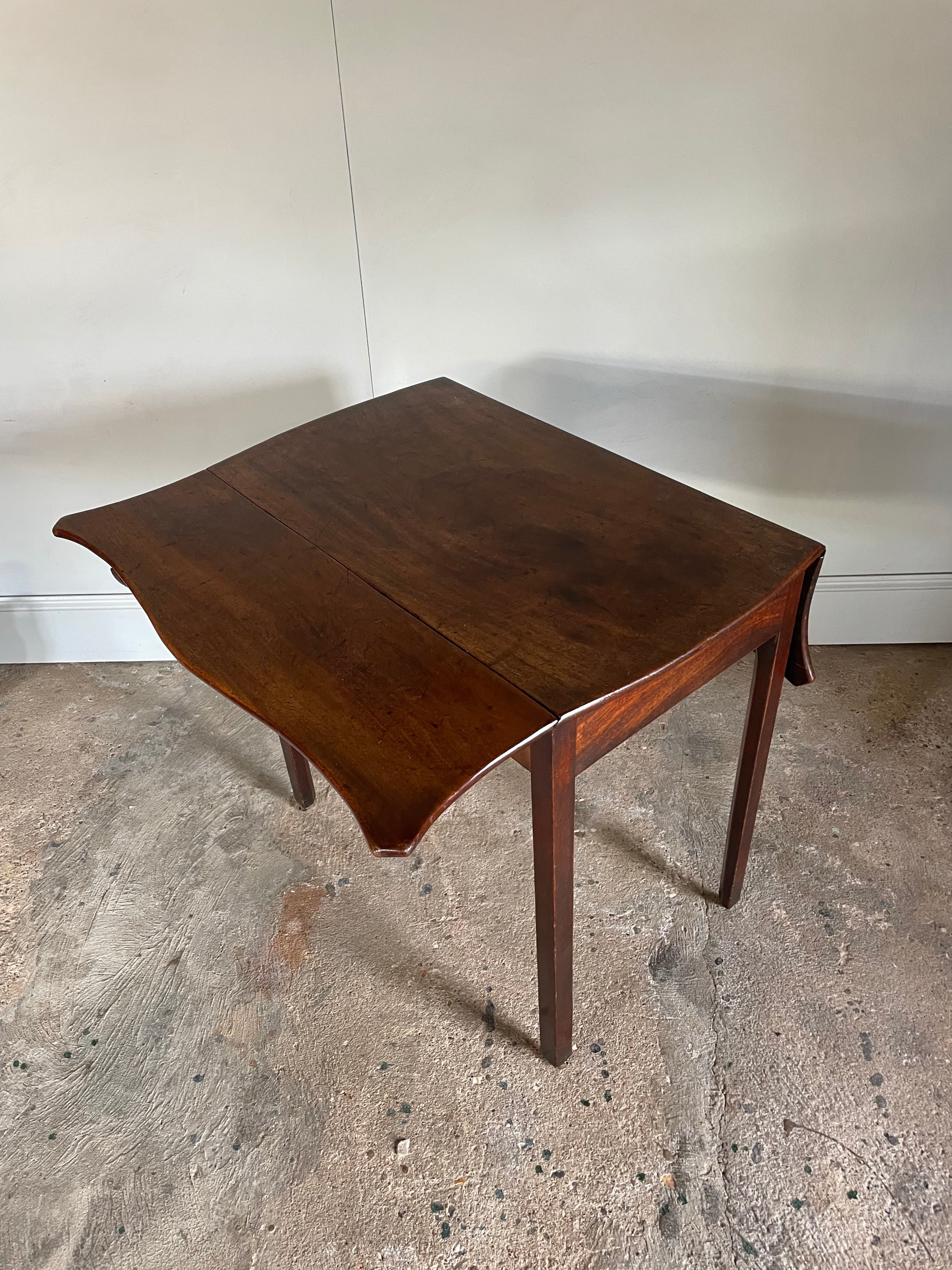 George III Mahogany Pembroke Table