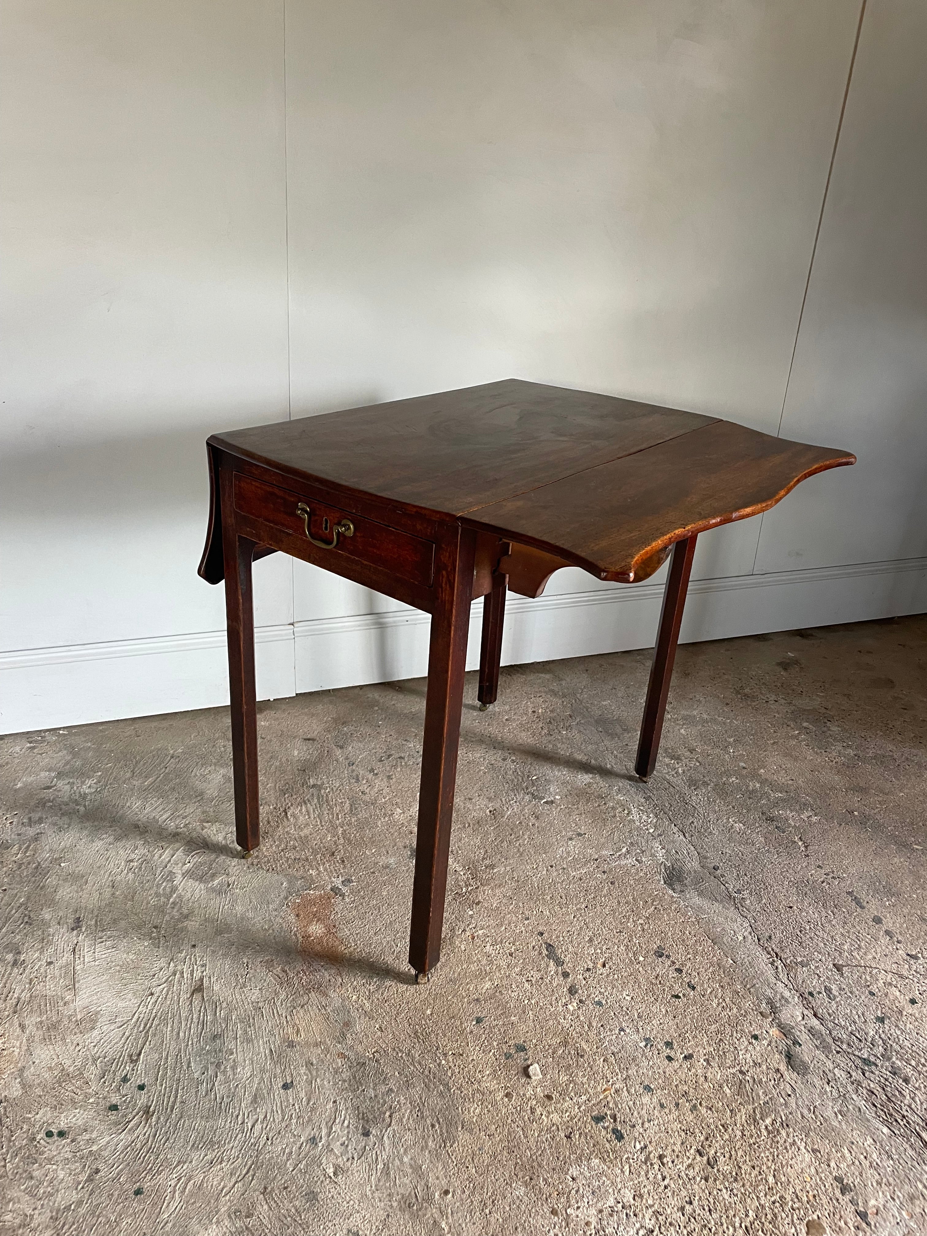 George III Mahogany Pembroke Table