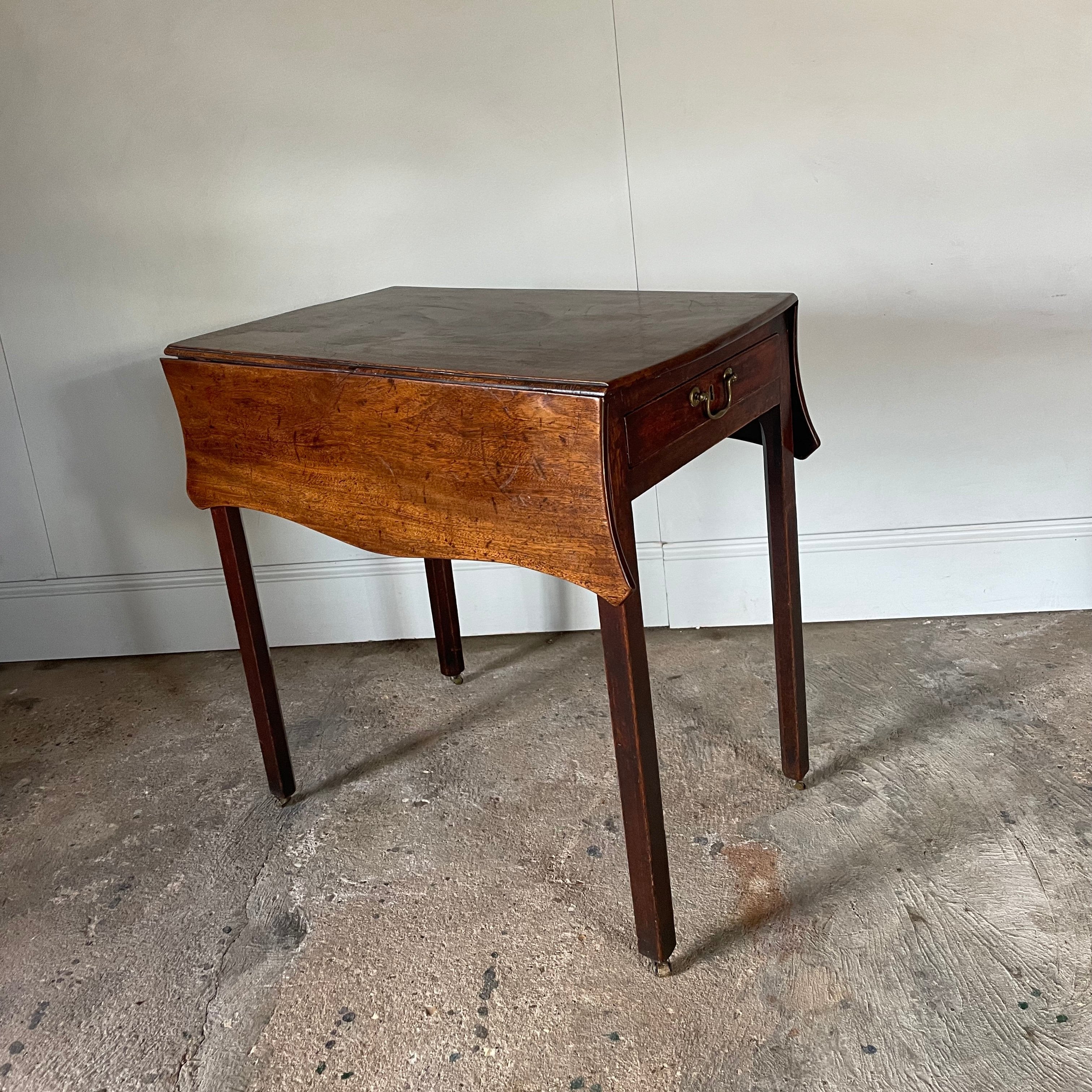 George III Mahogany Pembroke Table